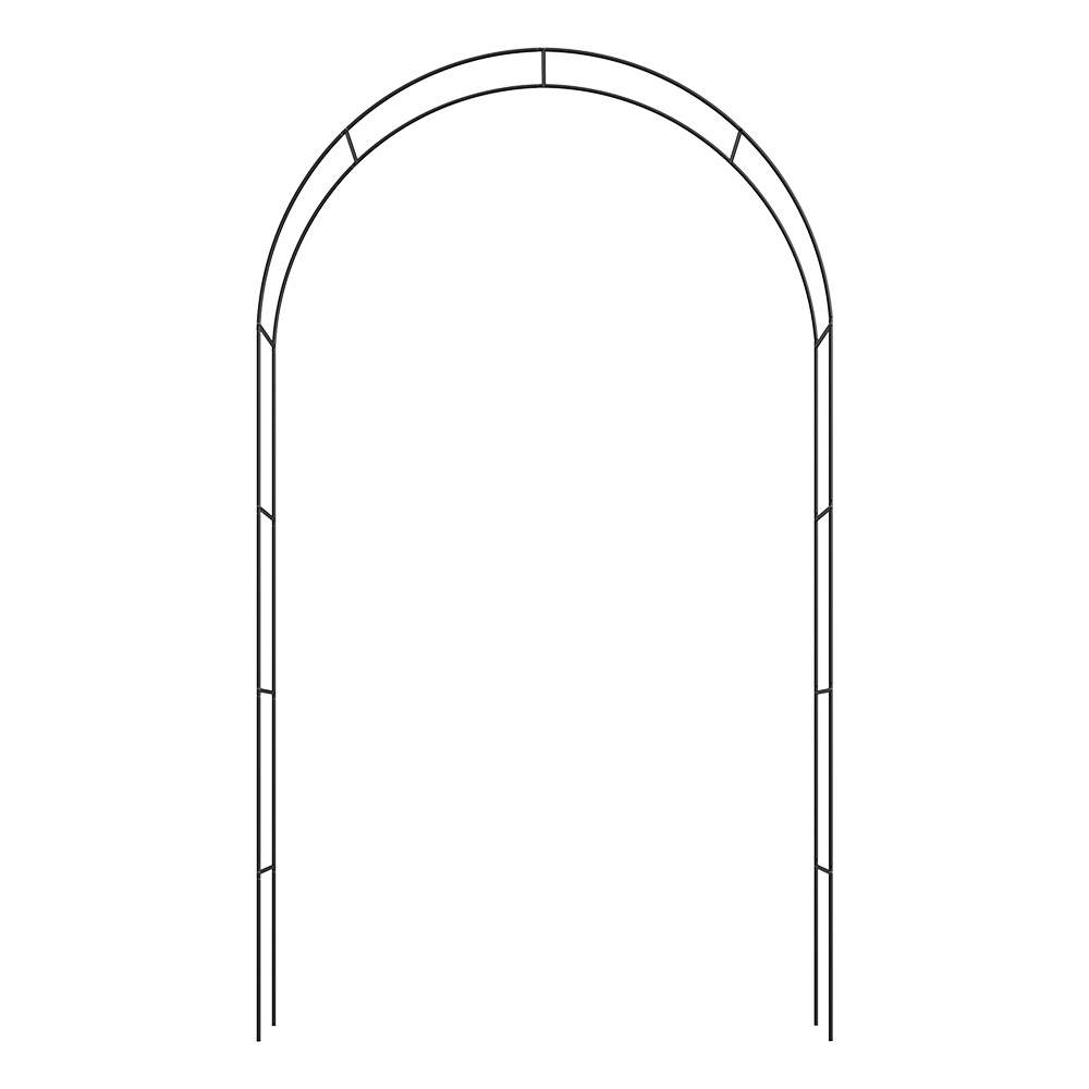 Rosenbåge med låsbar dörr – Metall, 240x140x37cm | Hem & Hobby | Pryloteket