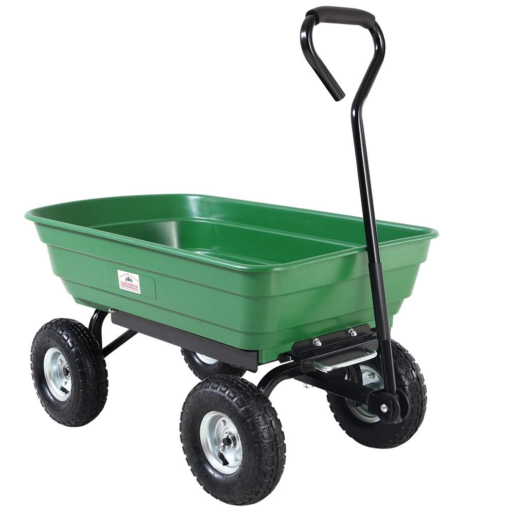 Havevogn Grøn 300 kg 75 l