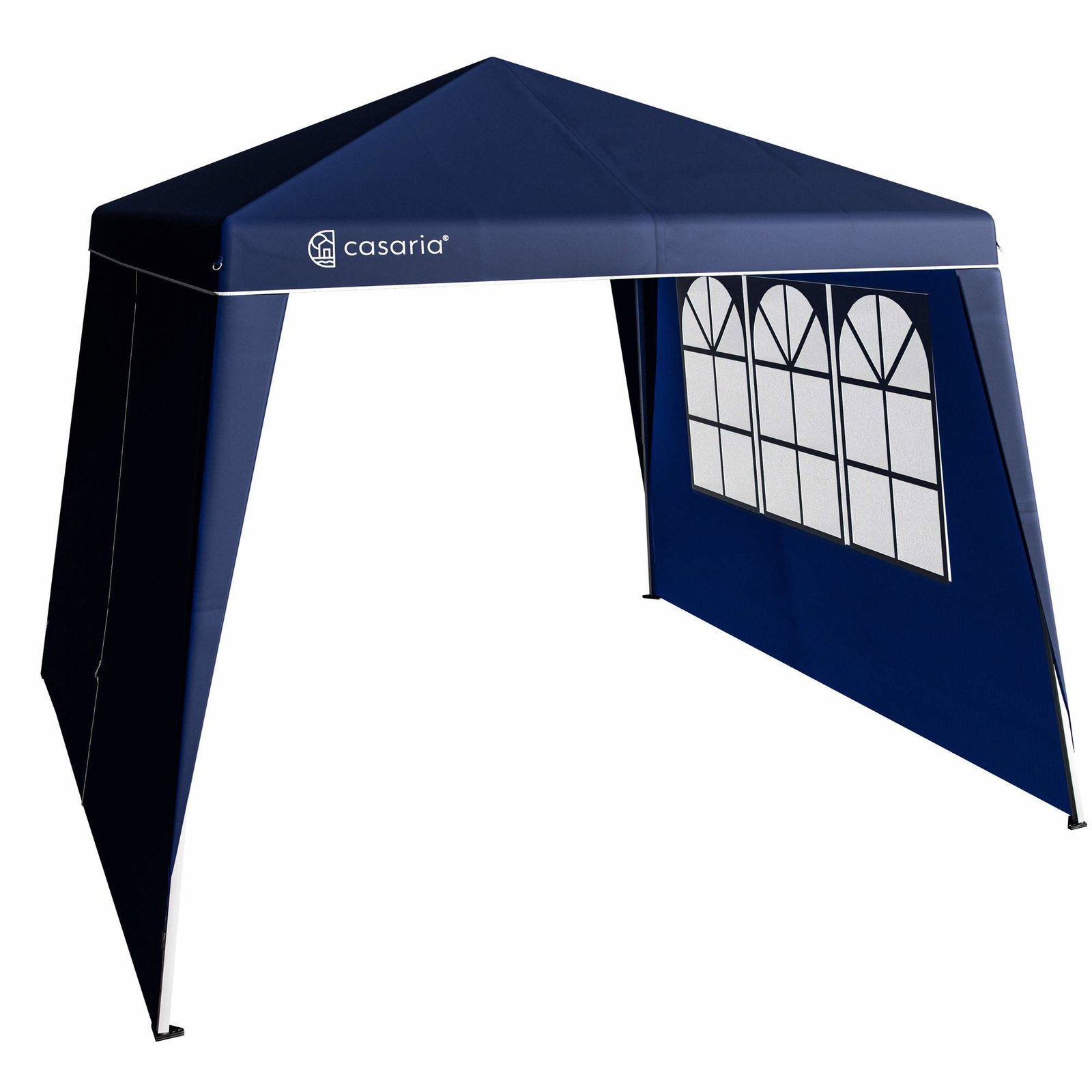 Sidopaneler till paviljonger, 2-pack, blå, 3x3m, med dragkedja | Hem & Hobby | Pryloteket