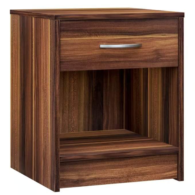 Natbord med skuffe, 50x40x35cm, Merano-finish