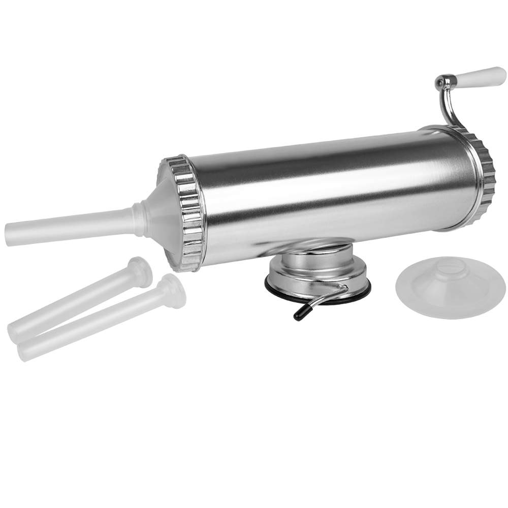 Korvfyllningsmaskin, 25 kg kapacitet, 3 munstycken | Hem & Hobby | Pryloteket