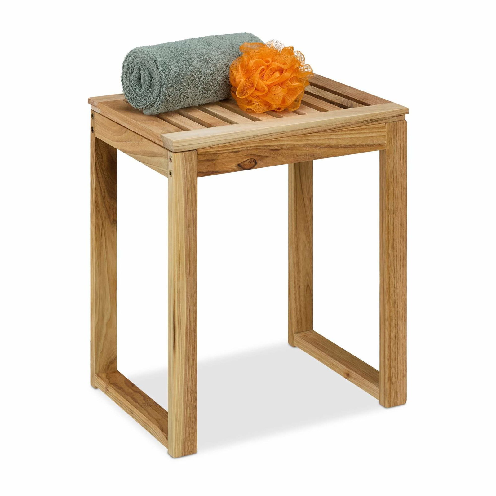 Badrumspall i valnötsträ – Mångsidig och rustik design | Hem & Hobby | Pryloteket