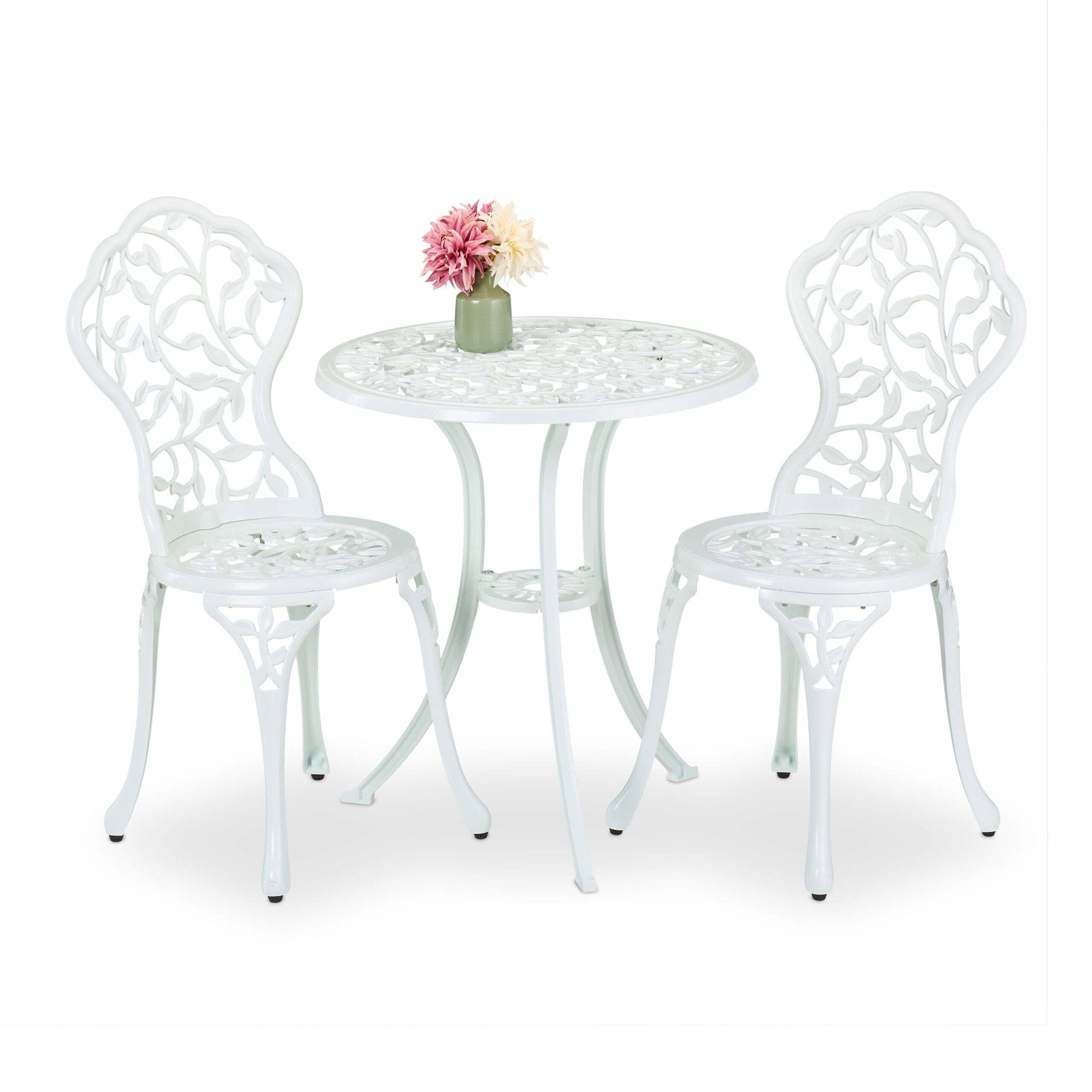 Vitt metallmöbelset – 3-delat bladdesign | Hem & Hobby | Pryloteket