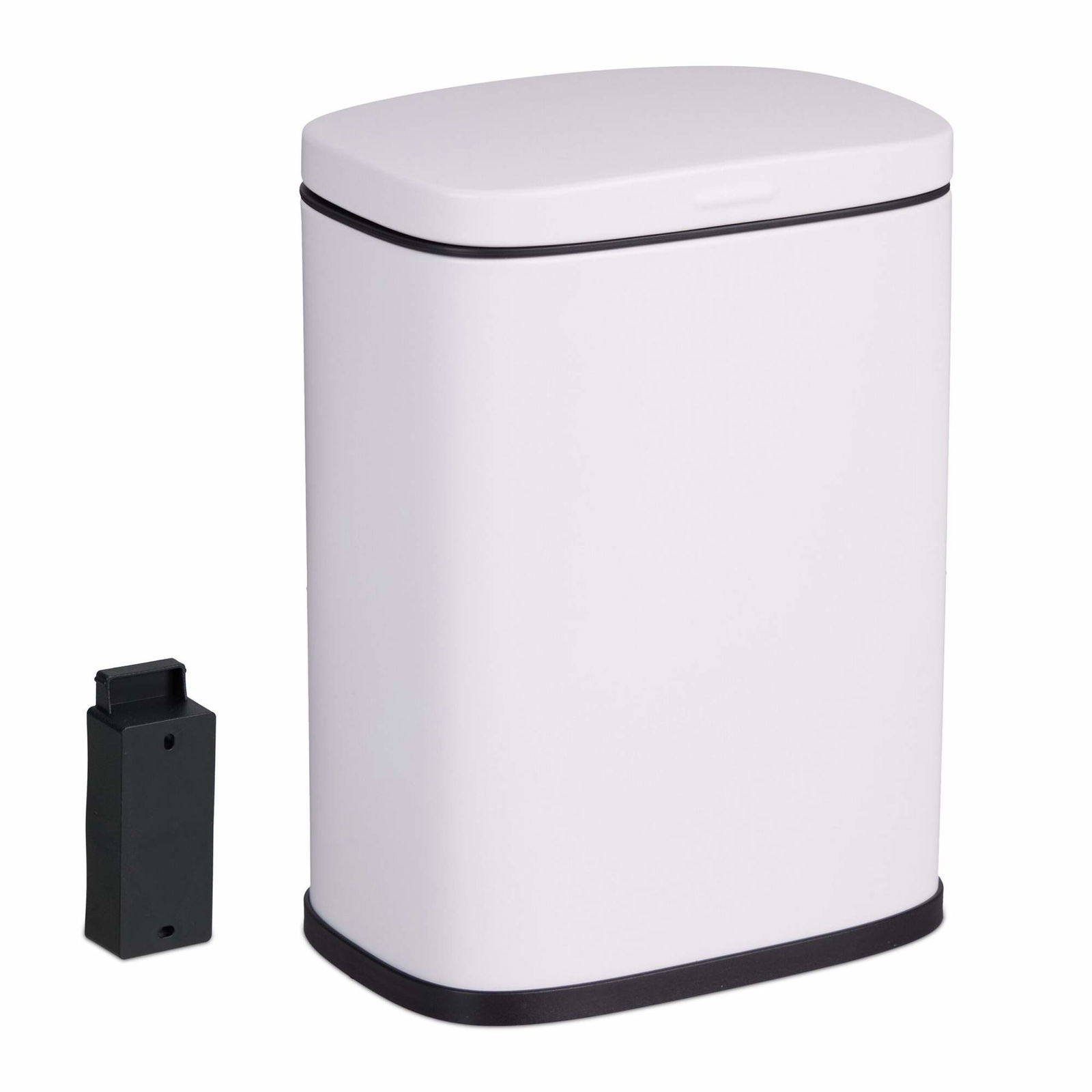 Vægmonteret badeværelsesspand, 3 l, softclose-låg