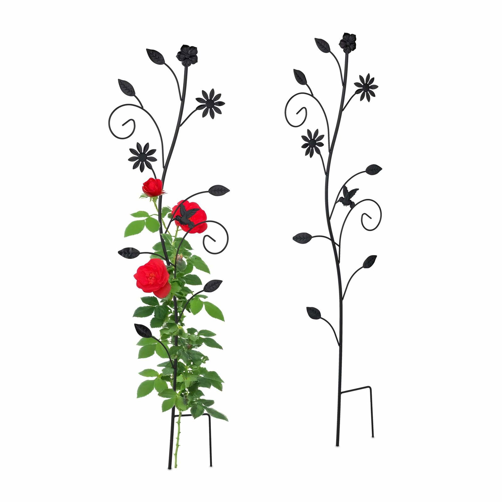 Klätterväxtspaljé – Stål, Blommönster, Väderbeständig | Hem & Hobby | Pryloteket