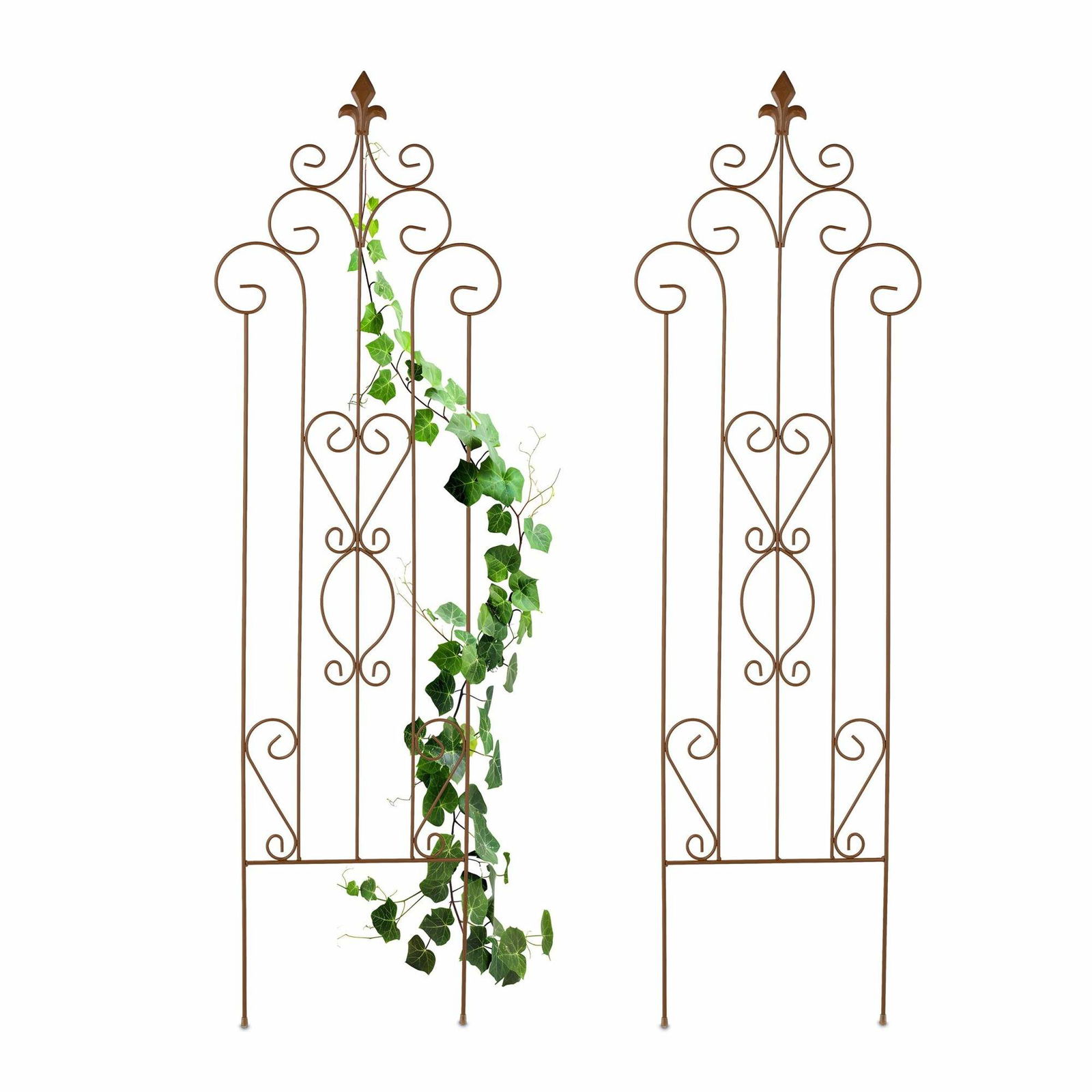 Metal haveespalier til roser og vinstokke – Vintage design