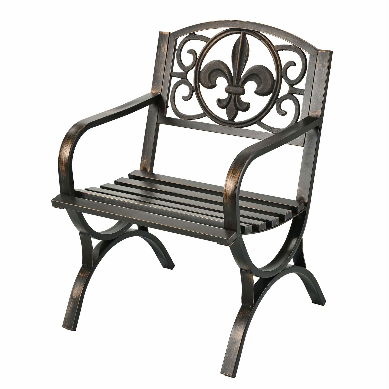 Vintage metal havestol – Komfortable udendørs siddepladser