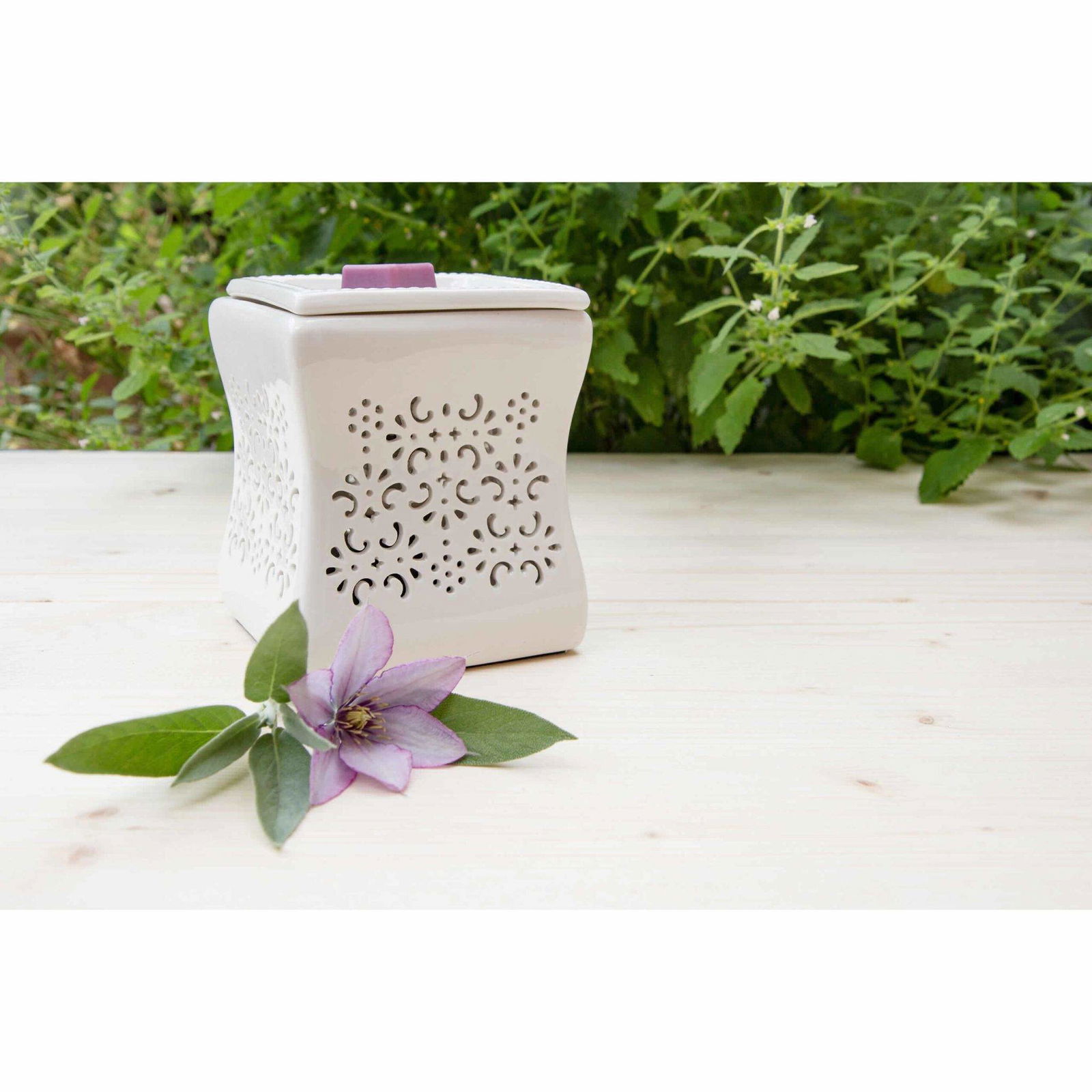 Elektrisk voksvarmer, keramisk, 25W aromalampe