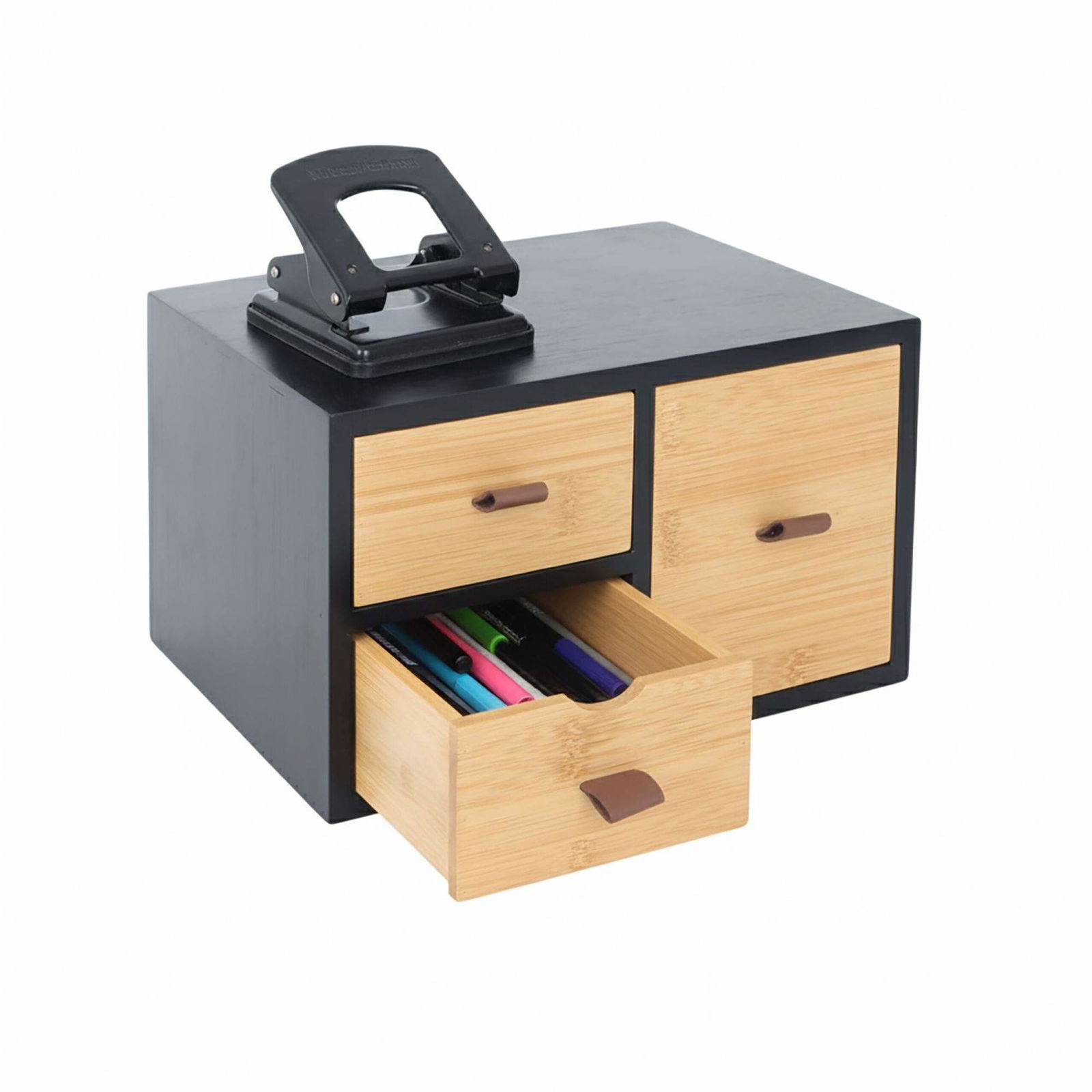 Bambulåda – 3 lådor, mångsidig organisatör | Hem & Hobby | Pryloteket