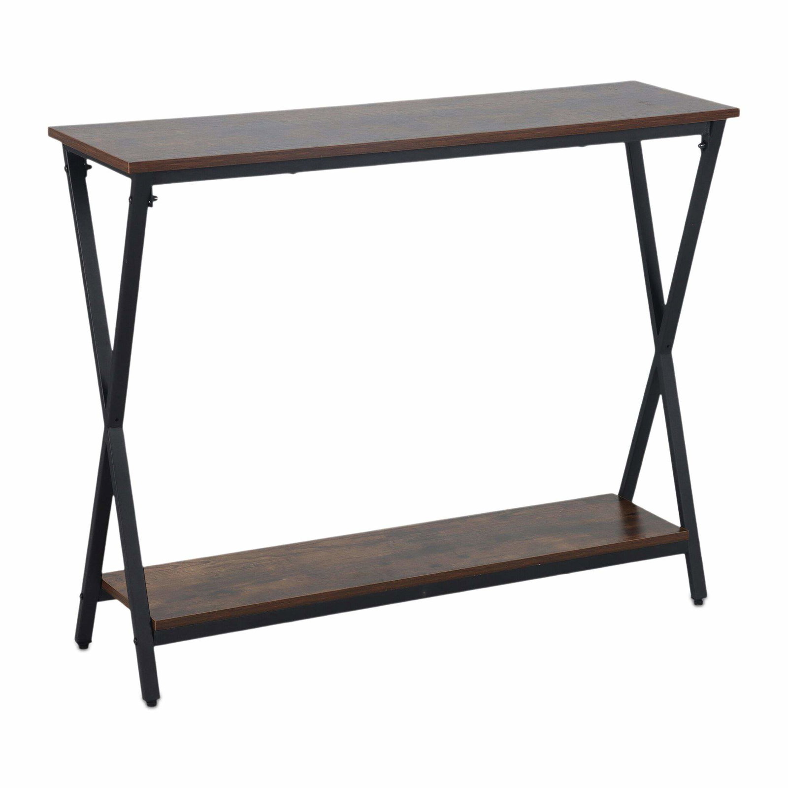 Industrielt konsolbord – 2-lags, pladsbesparende design