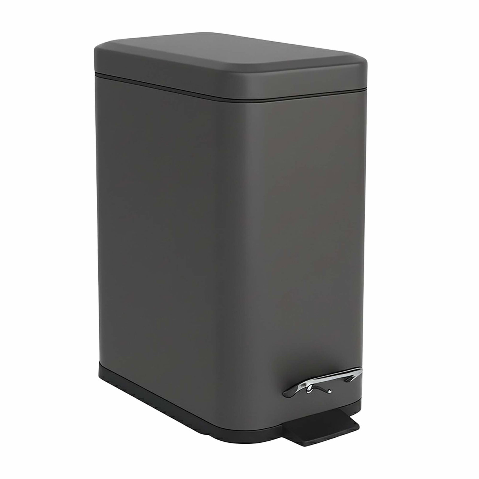 Badrumsavfallsbehållare 5L – Mjukstängande, handsfree-pedal | Hem & Hobby | Pryloteket