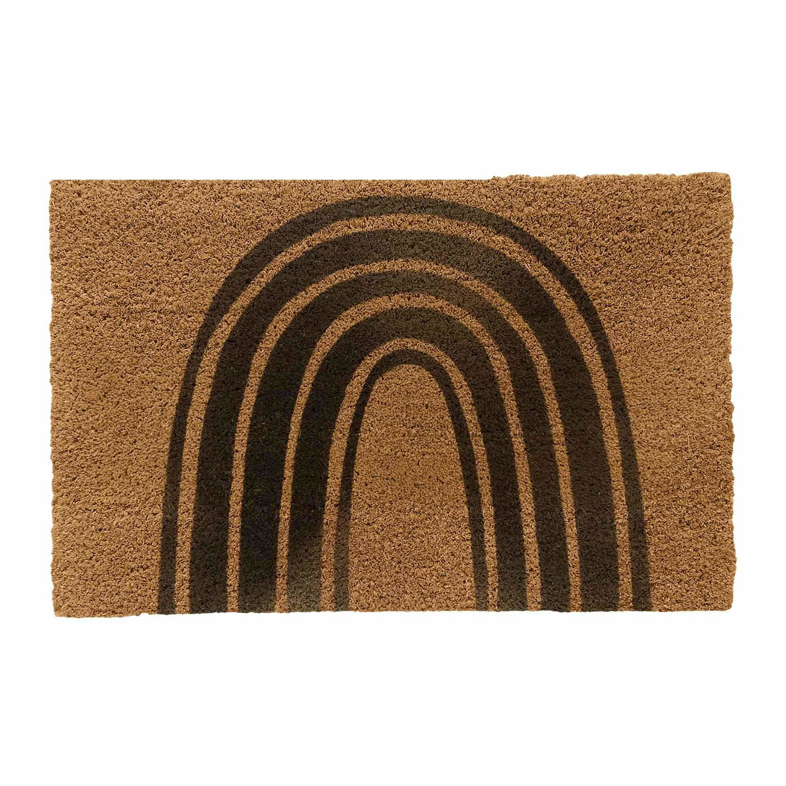 Kokosnød dørmåtte 80x50 cm – Holdbar, skridsikker, stilfuld