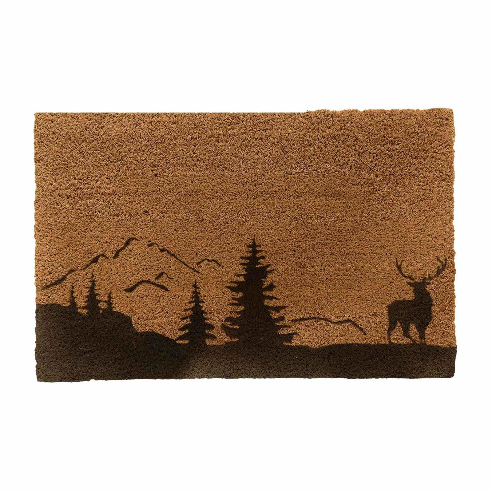 Dörrmatta i kokos 80x50 cm – Slitstark, halkfri, dekorativ | Hem & Hobby | Pryloteket