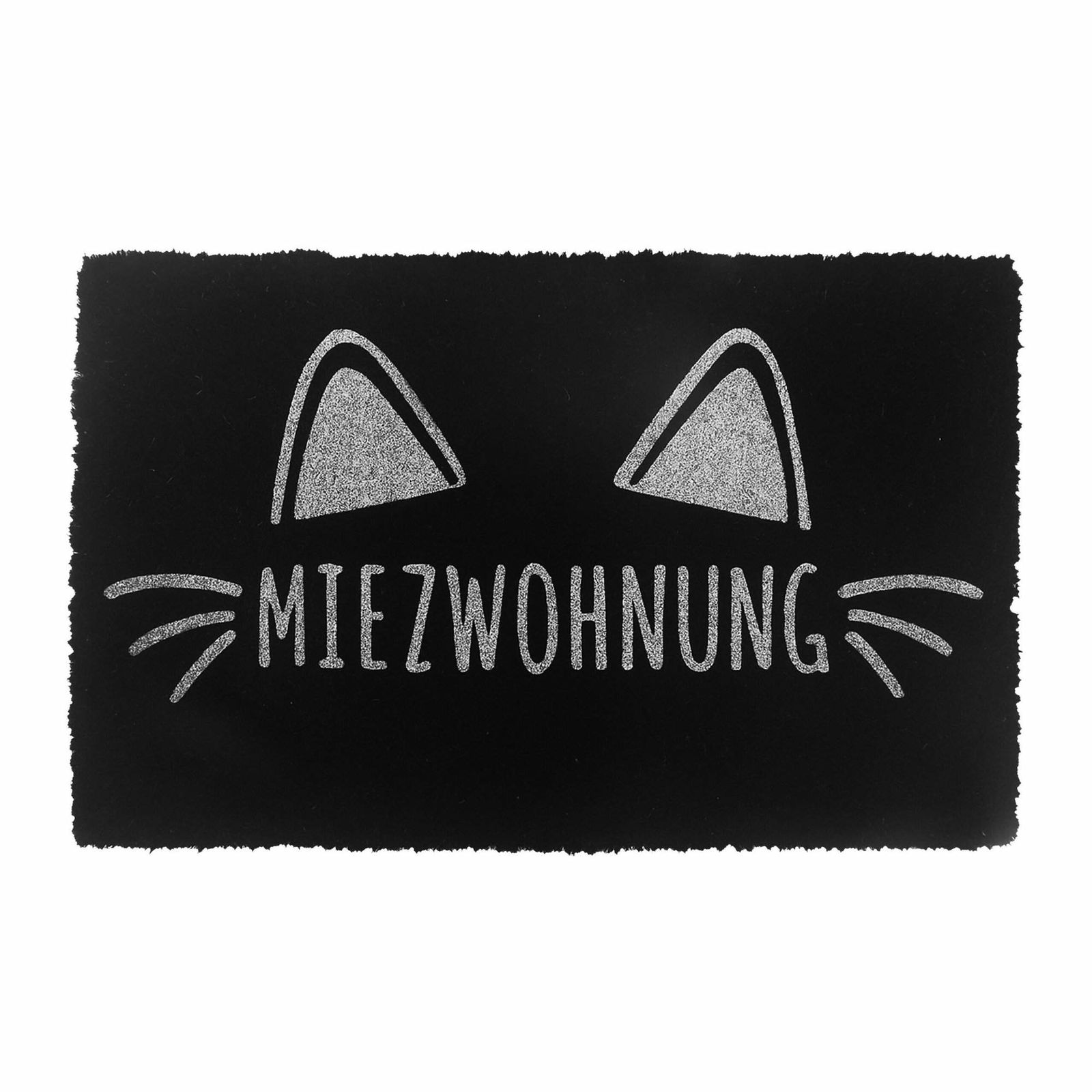 Dørmåtte med kokosnødmotiv – Holdbar, snavsfangende, 60x40 cm