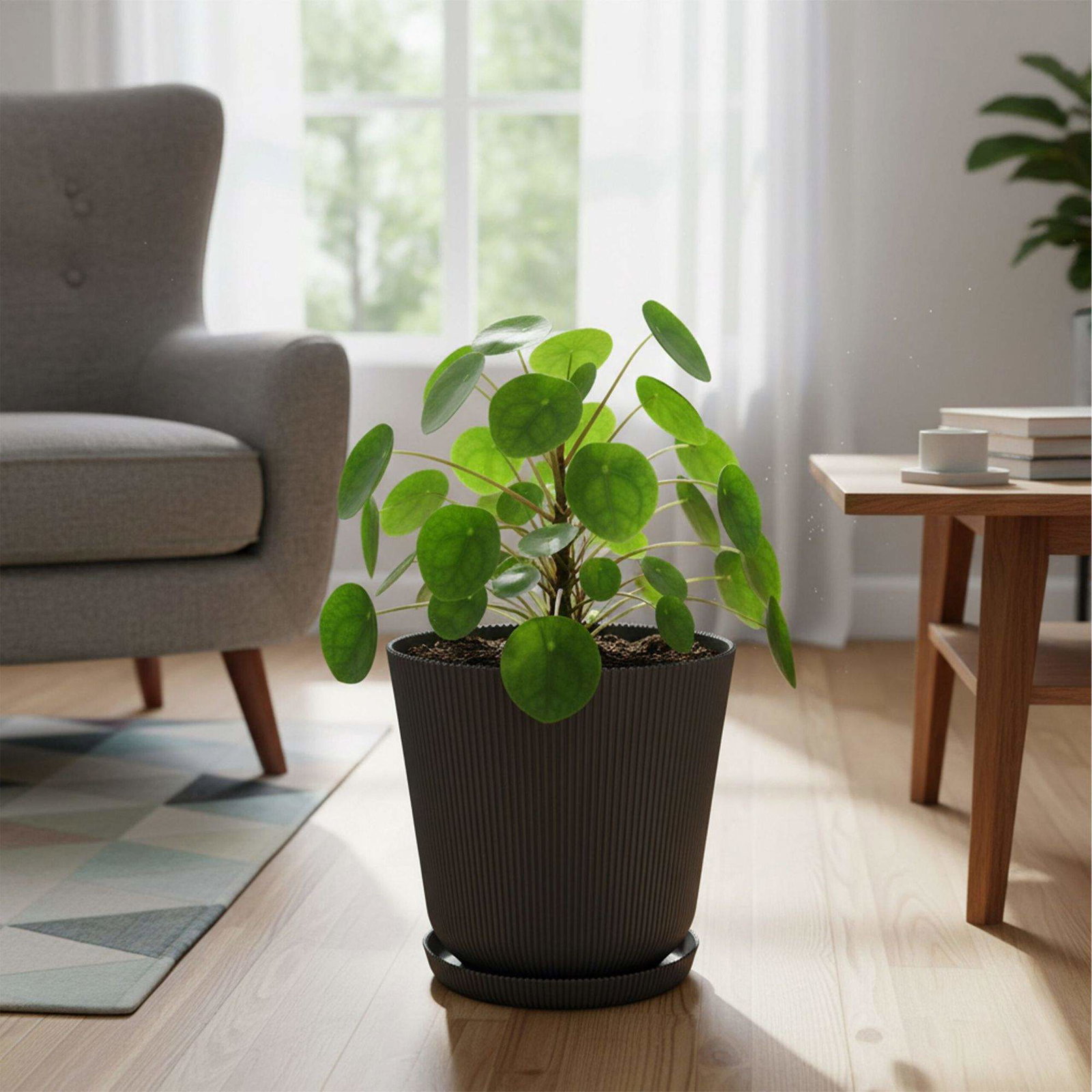 Krukor med fat – Set om 2, slitstark plast | Hem & Hobby | Pryloteket