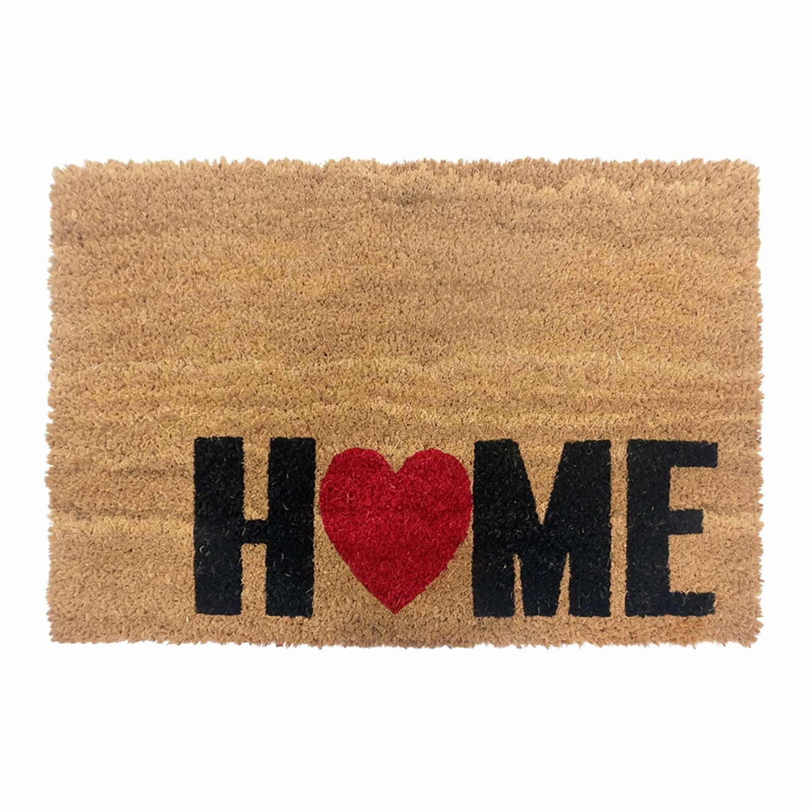 Skridsikker dørmåtte af kokosfiber – indendørs/udendørs brug
