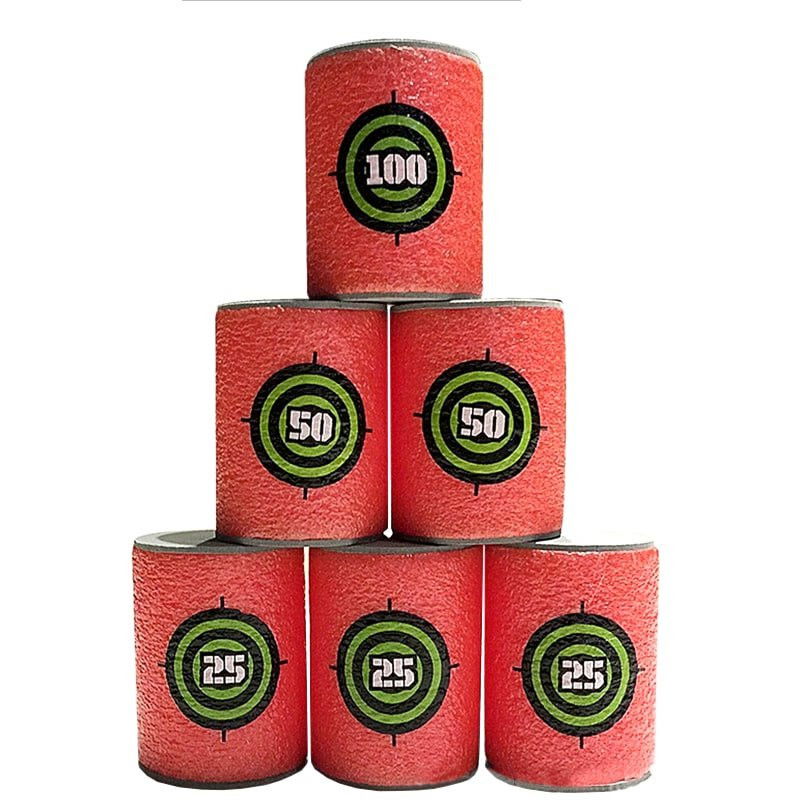 6x Måltavler for Nerf Guns