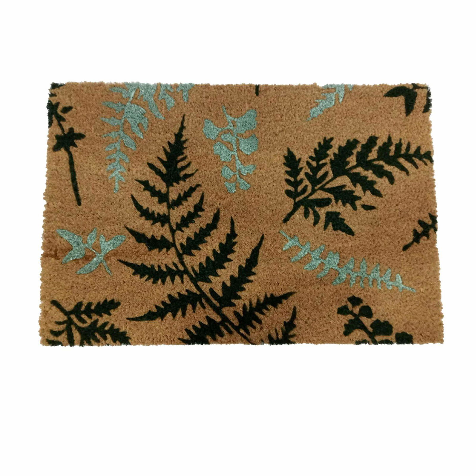 Dörrmatta med kokosmönster, botanisk design, 60 x 40 cm, halkfri | Hem & Hobby | Pryloteket