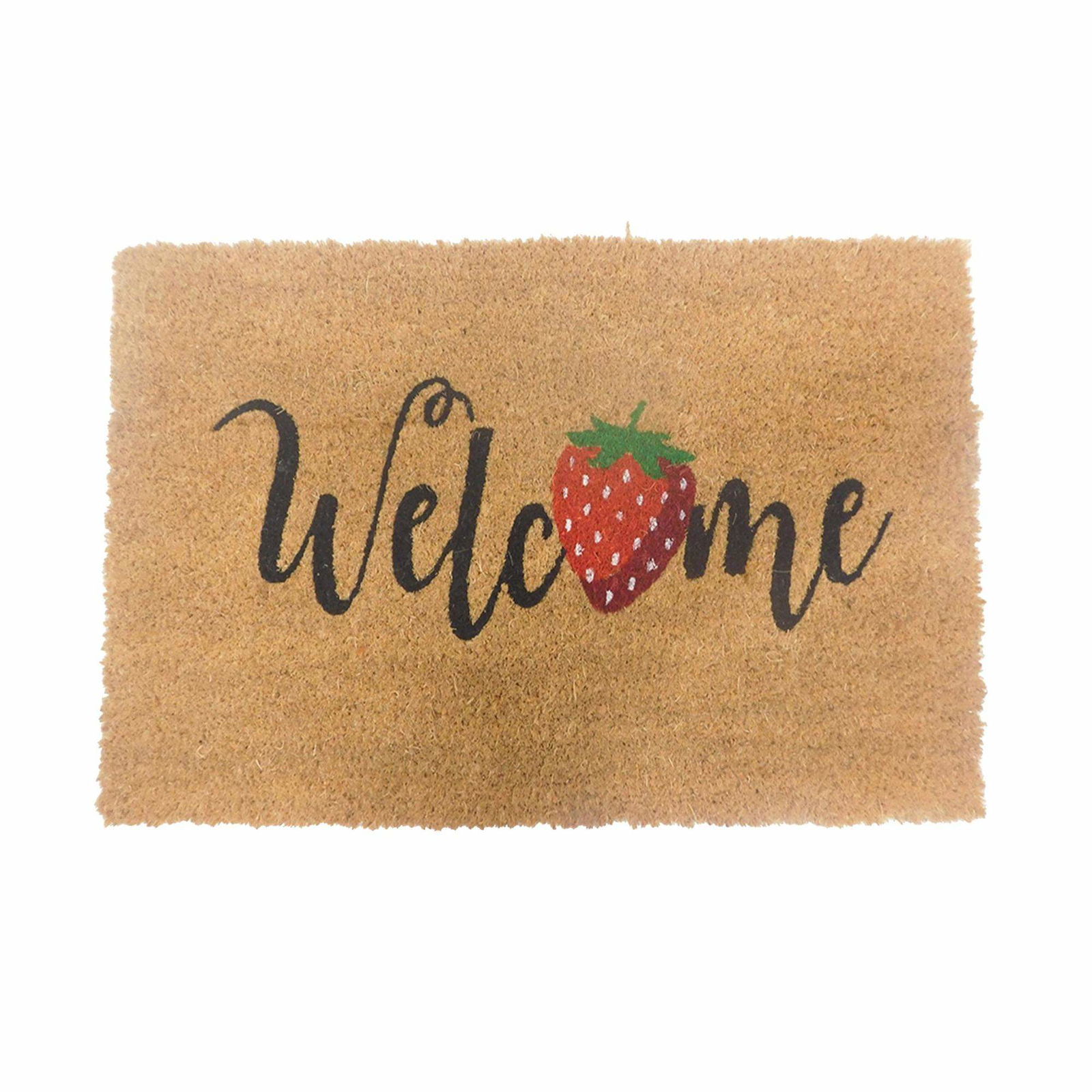 Välkomstmatta i kokosfiber – halkfri, för inomhus-/utomhusbruk | Hem & Hobby | Pryloteket
