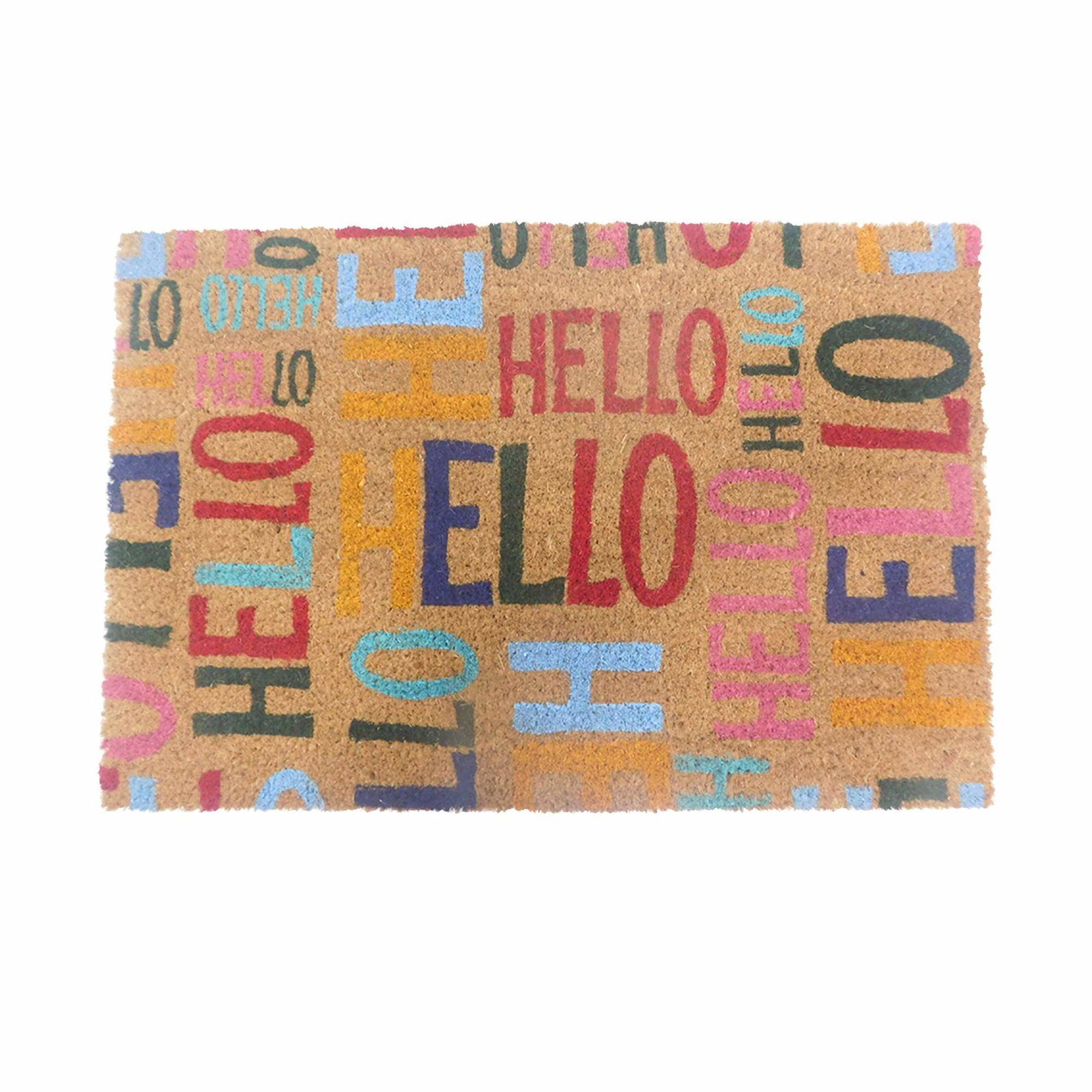 Välkomstmatta i kokosfiber – halkfri, väderbeständig | Hem & Hobby | Pryloteket