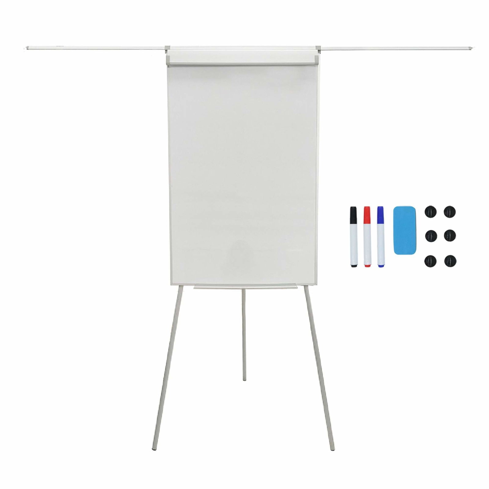 Blädderblockstavla 100x70 cm – Magnetisk, Justerbar Höjd | Hem & Hobby | Pryloteket