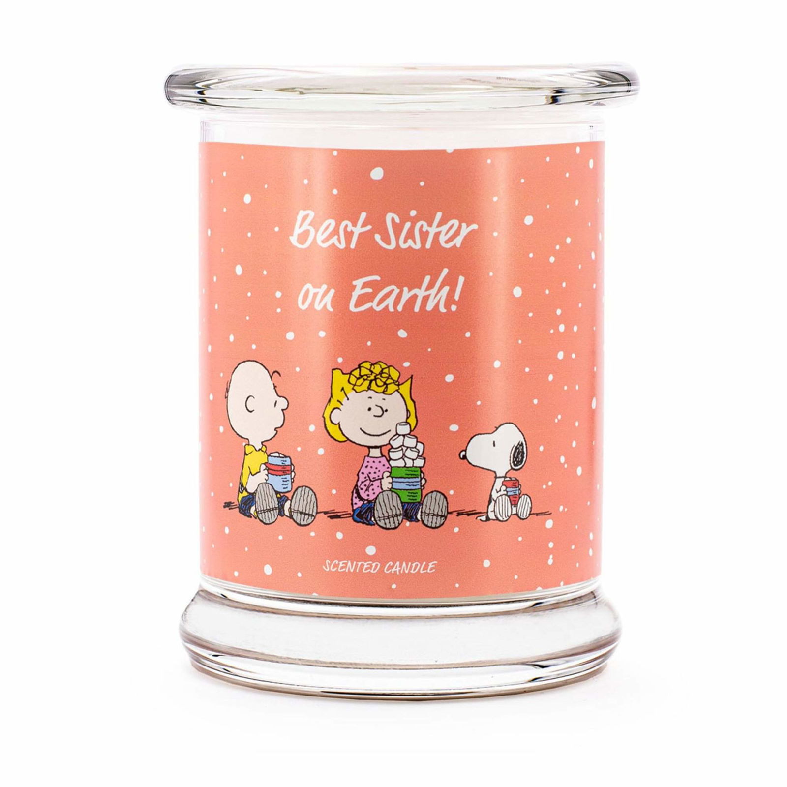 Peanuts Duftlys – Glaskrukke, Beroligende Aroma