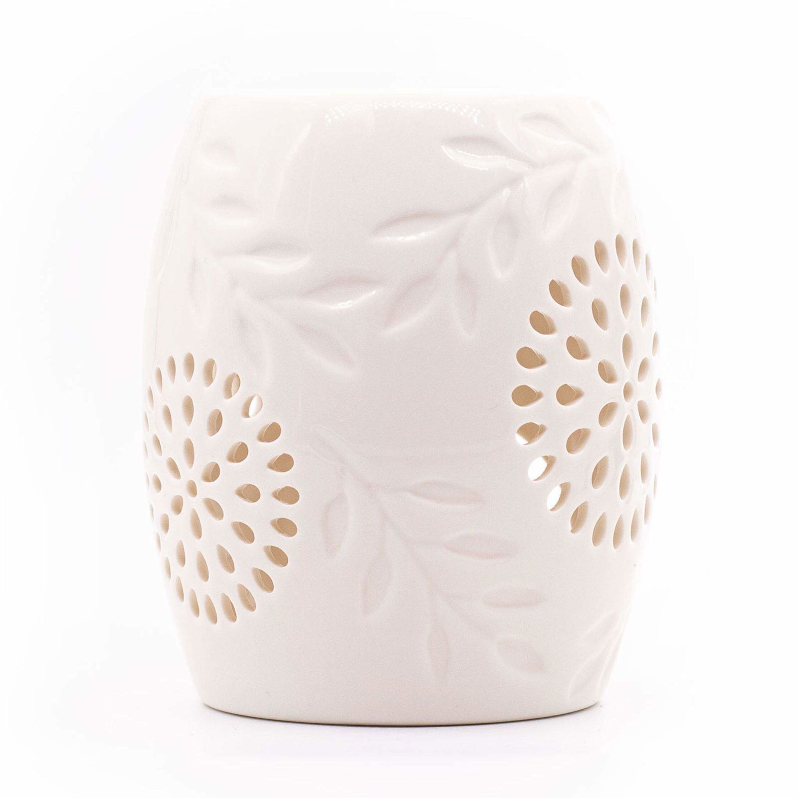 Keramisk aromalampa – svartvit, avkopplande atmosfär | Hem & Hobby | Pryloteket