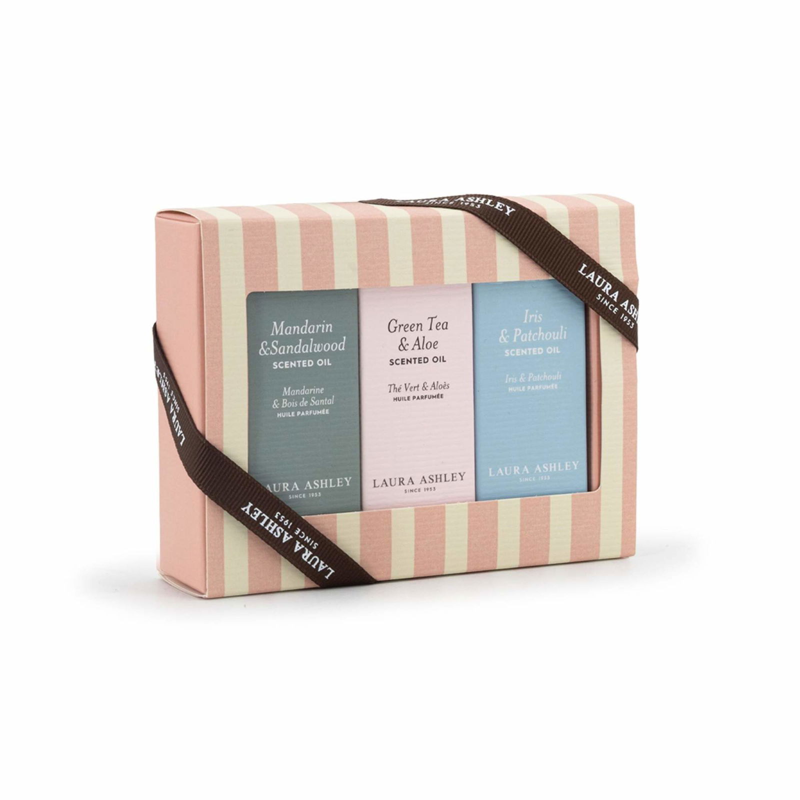 Gavesæt med duftende olie – mandarin, grøn te, iris