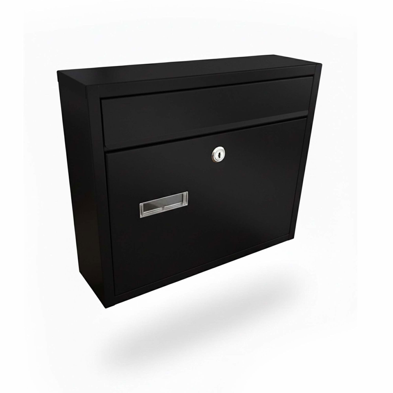 Vægmonteret postkasse med navneskilt – Vejrbestandig og sikker