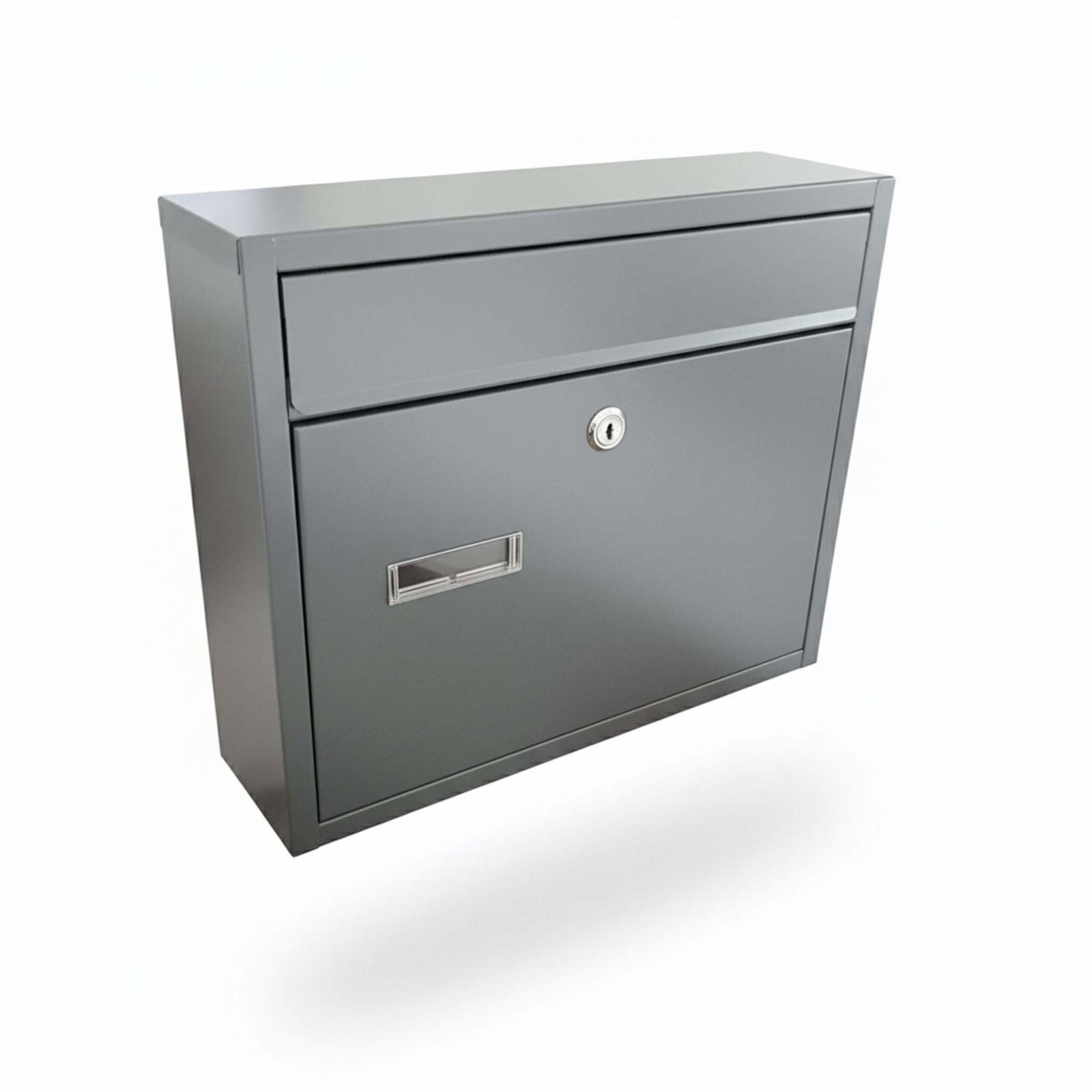 Väggmonterad brevlåda med namnskylt – väderbeständig och säker | Hem & Hobby | Pryloteket