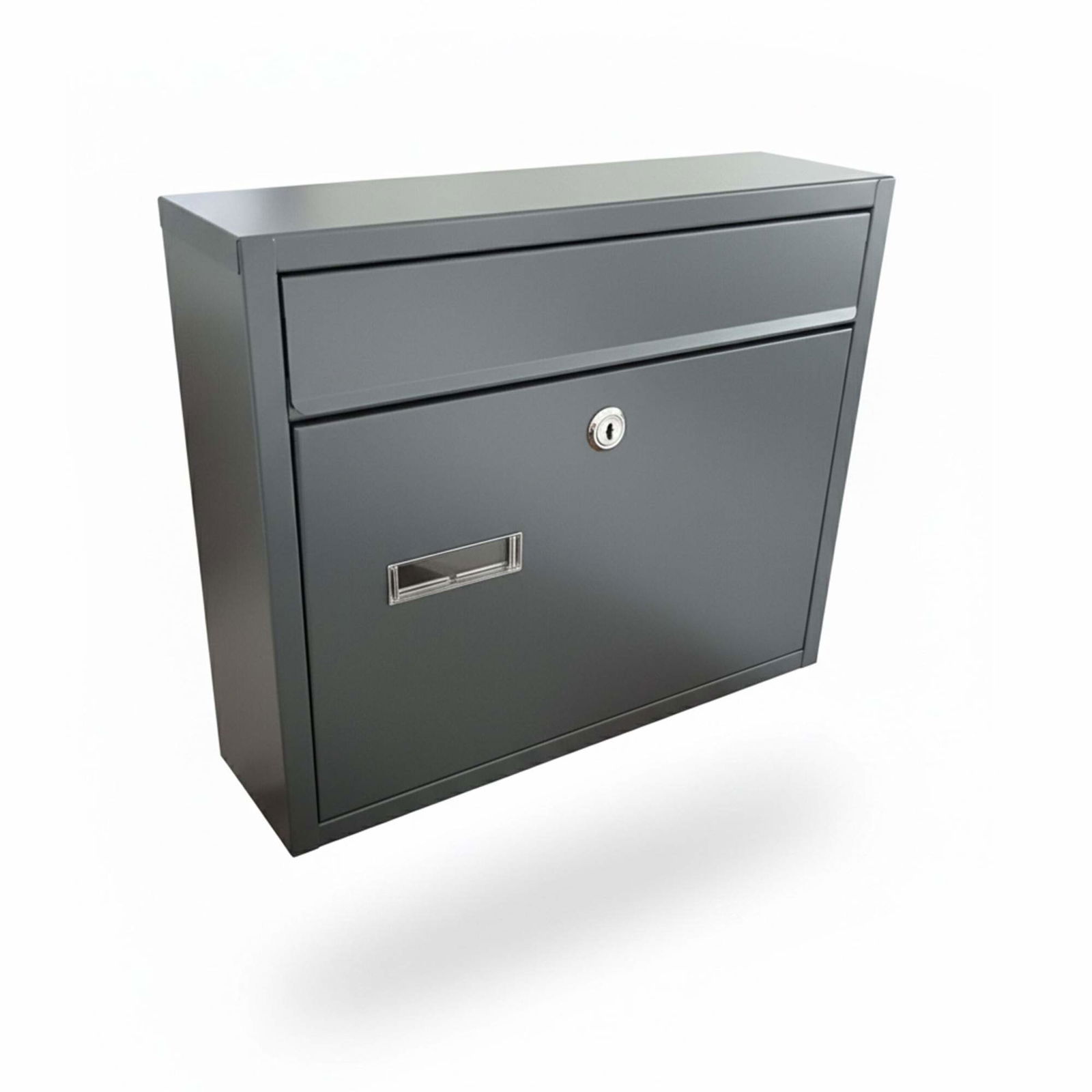 Vægmonteret postkasse med navneskilt – Vejrbestandig og sikker