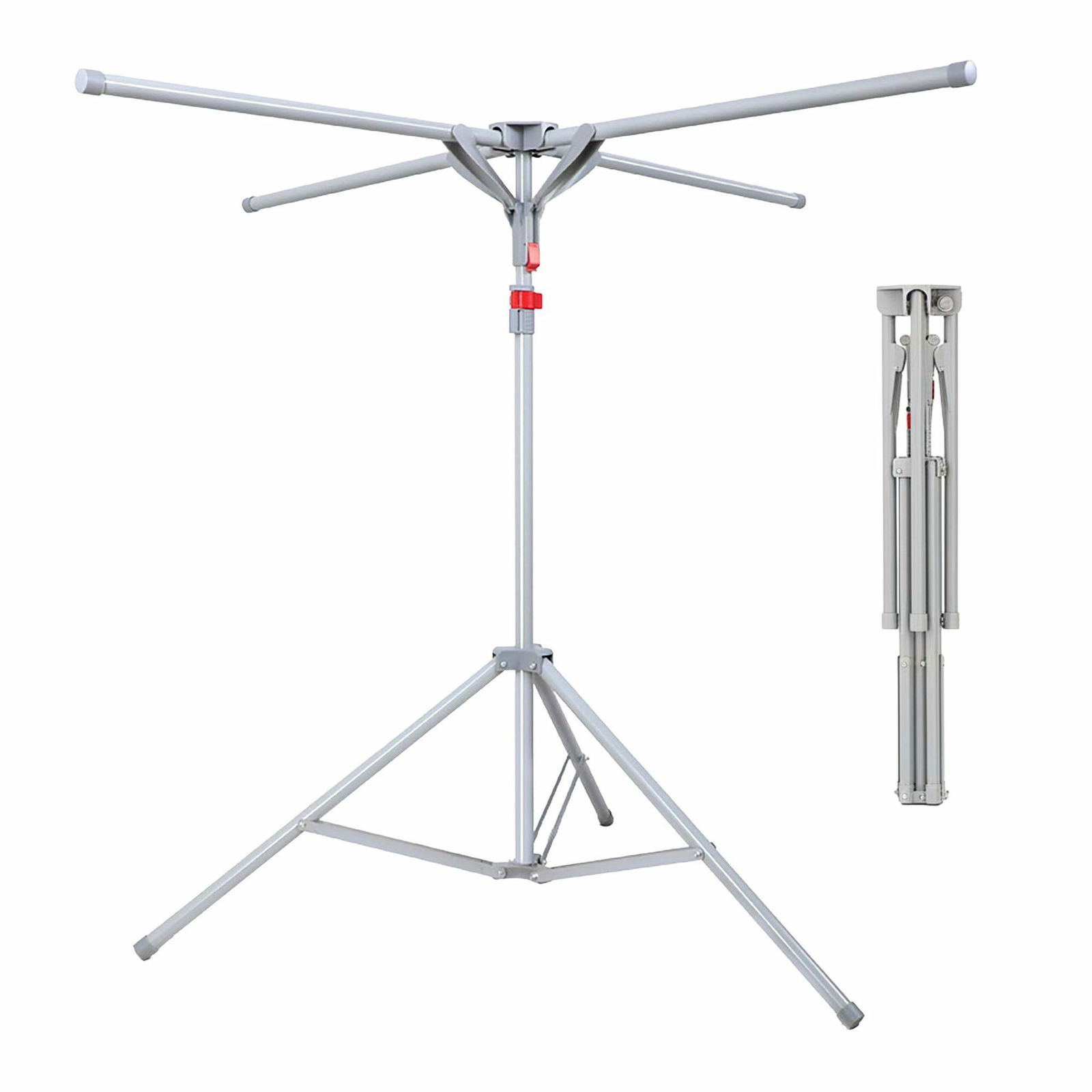 Hopfällbar torkställning för kläder – Kompakt, platsbesparande design | Hem & Hobby | Pryloteket