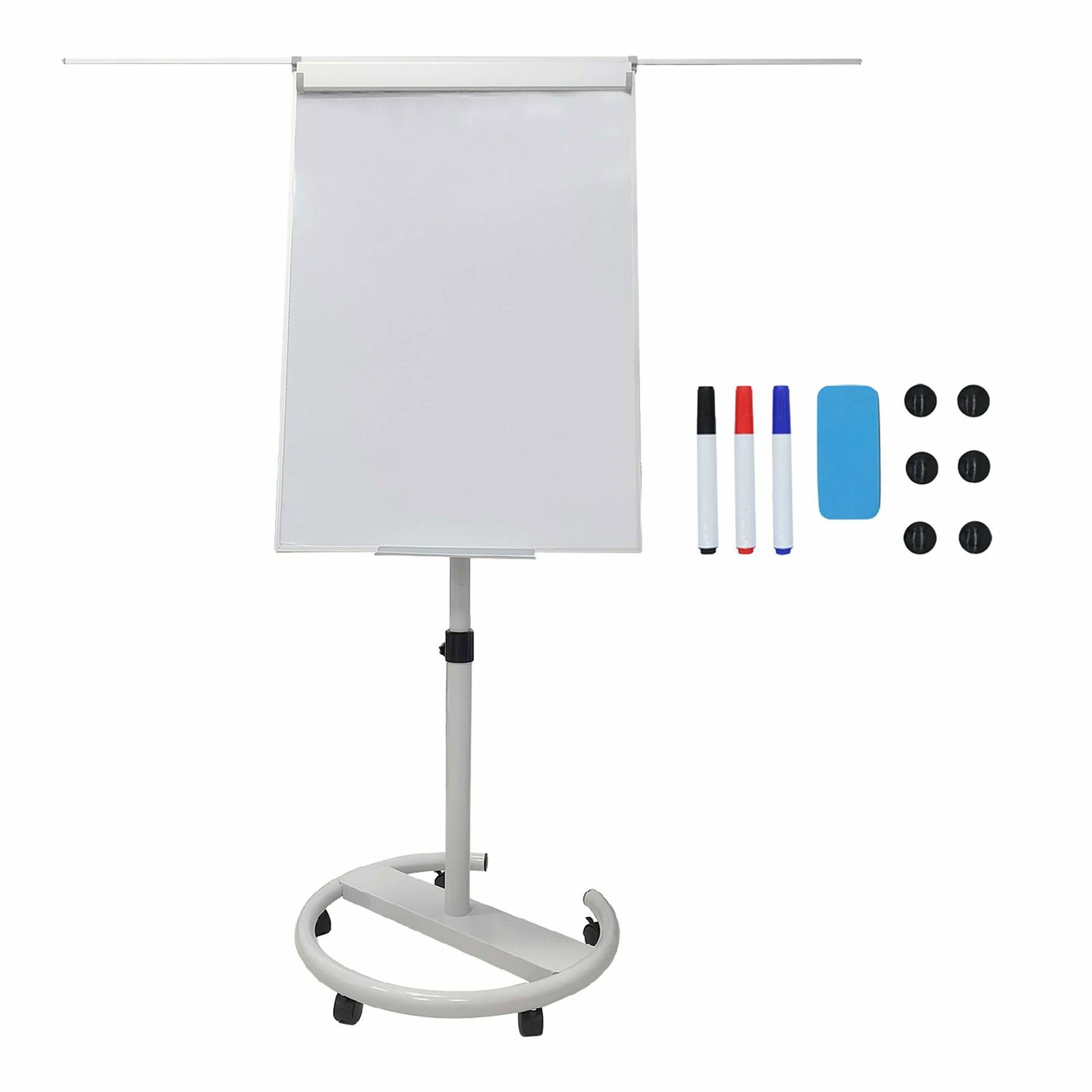 Blädderblockstavla 100x70 cm, magnetisk med hjul | Hem & Hobby | Pryloteket