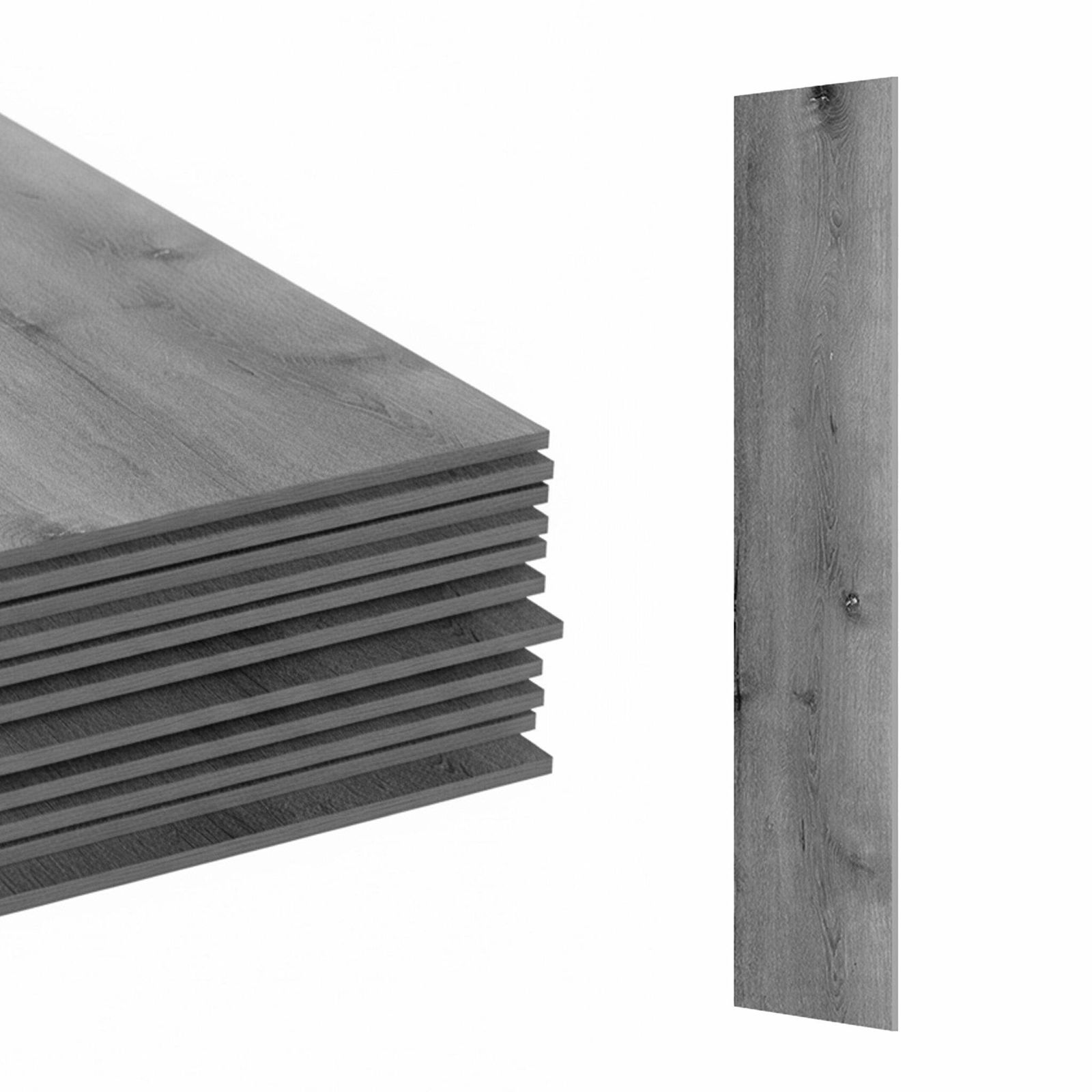 Selvklæbende PVC-gulvbelægning med trælook – vandtæt, skridsikker