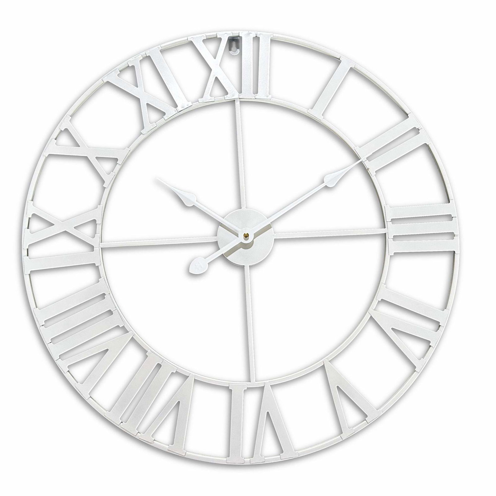 Vægur med romertal – 60 cm minimalistisk design