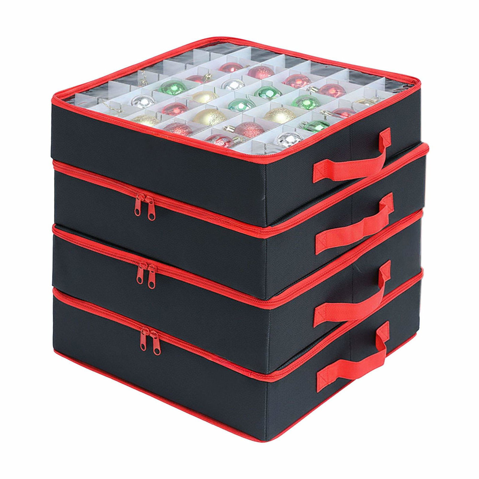 Förvaringslådor för julgranskulor, set om 4 – 64 stycken | Hem & Hobby | Pryloteket