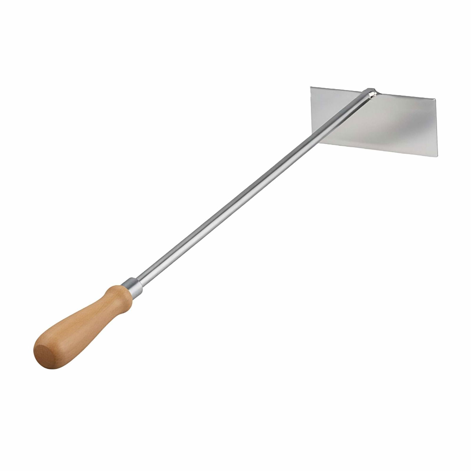 Askeskraber i rustfrit stål – Træhåndtag, Varmebestandig