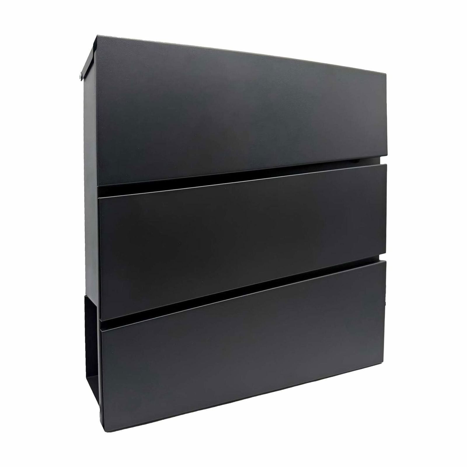 Väggmonterad brevlåda med tidningshållare och regnskydd | Hem & Hobby | Pryloteket