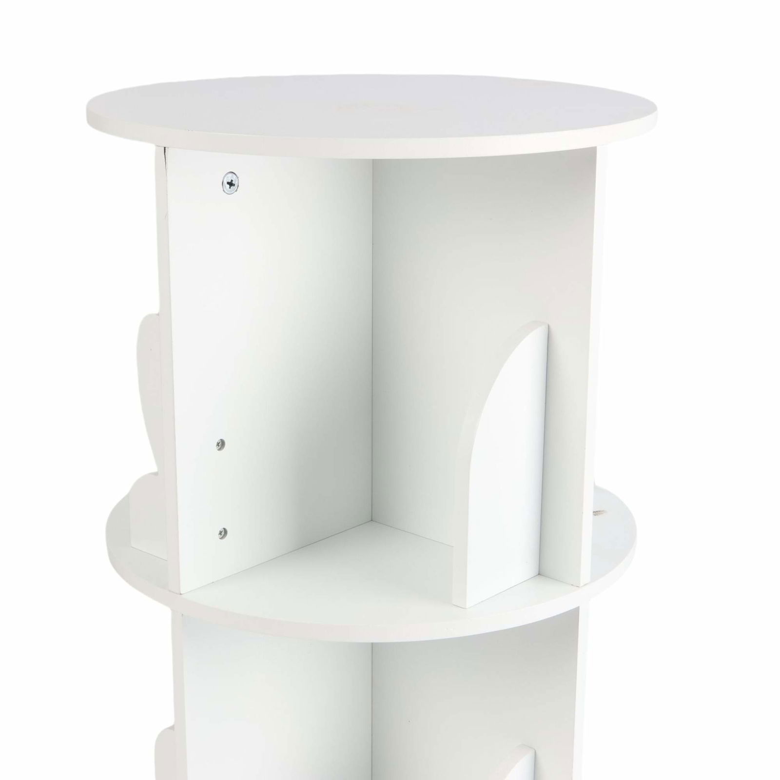 Roterande barnbokhylla – Vit, design med kaninöron | Hem & Hobby | Pryloteket
