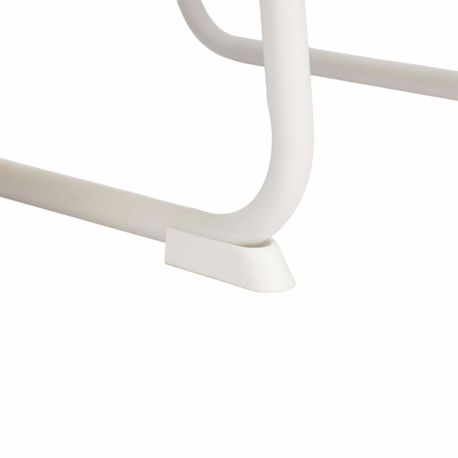 Knagerække med skohylde – Metalramme, hylder i trælook