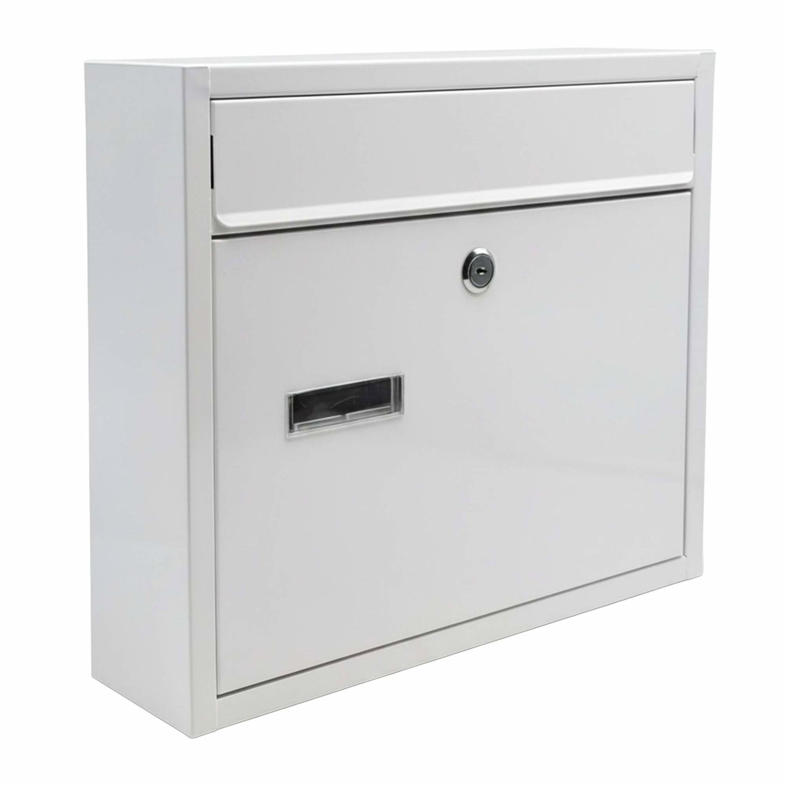Brevlåda med brett springa – väderbeständig metall | Hem & Hobby | Pryloteket