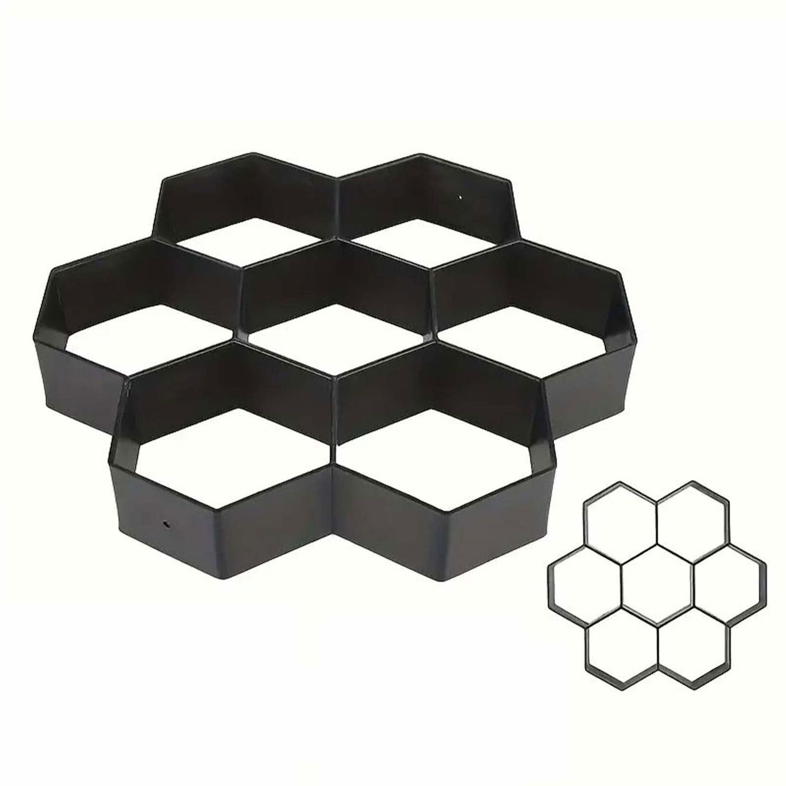 Sæt med bikageforme til belægning – 2 stk., genanvendelige betonforme