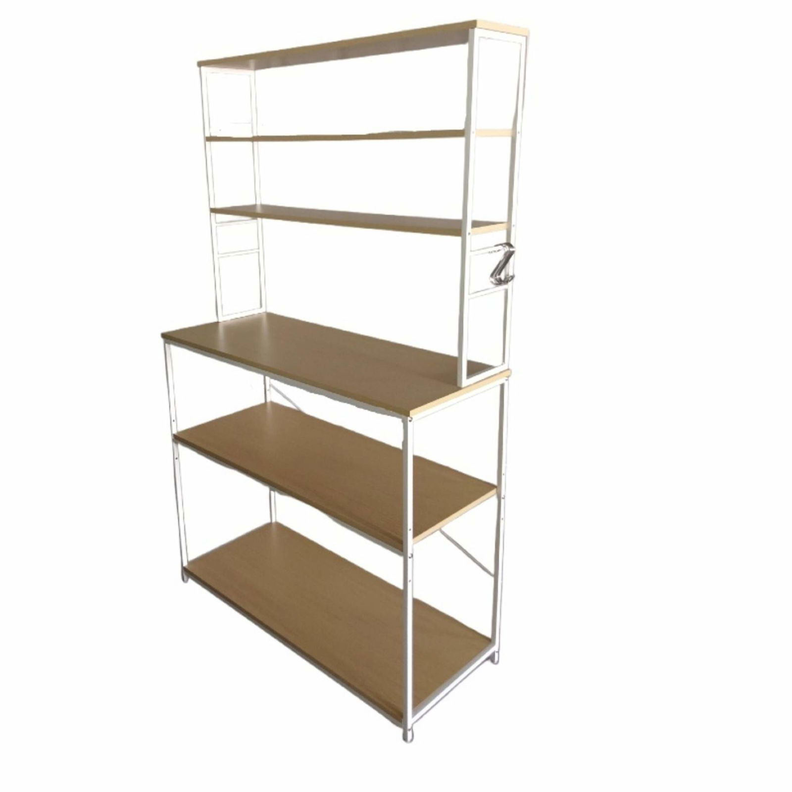 Køkkenreol med bordplade og opbevaringsplads