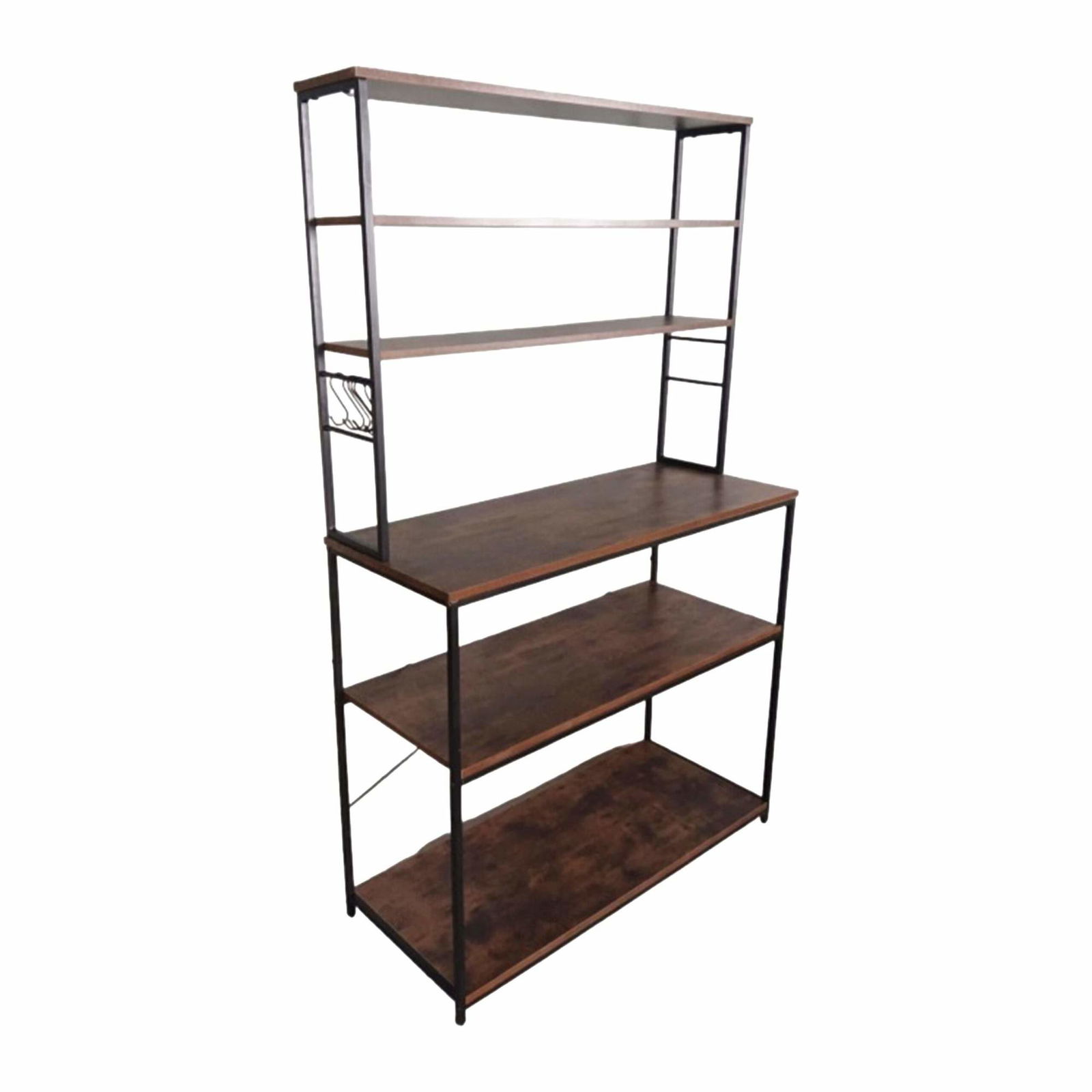 Køkkenreol med bordplade og opbevaringsplads