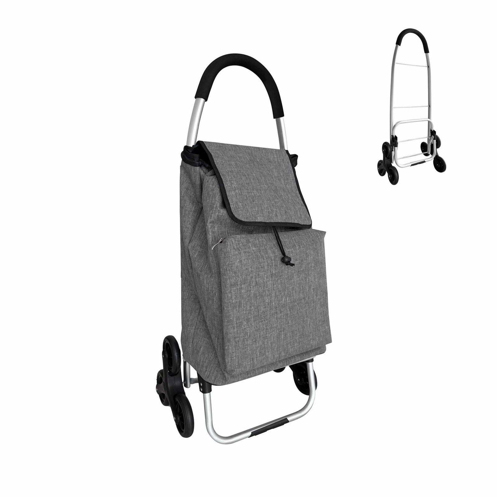 Indkøbsvogn Trappeklatrer – 45L, Isoleret Køletaske