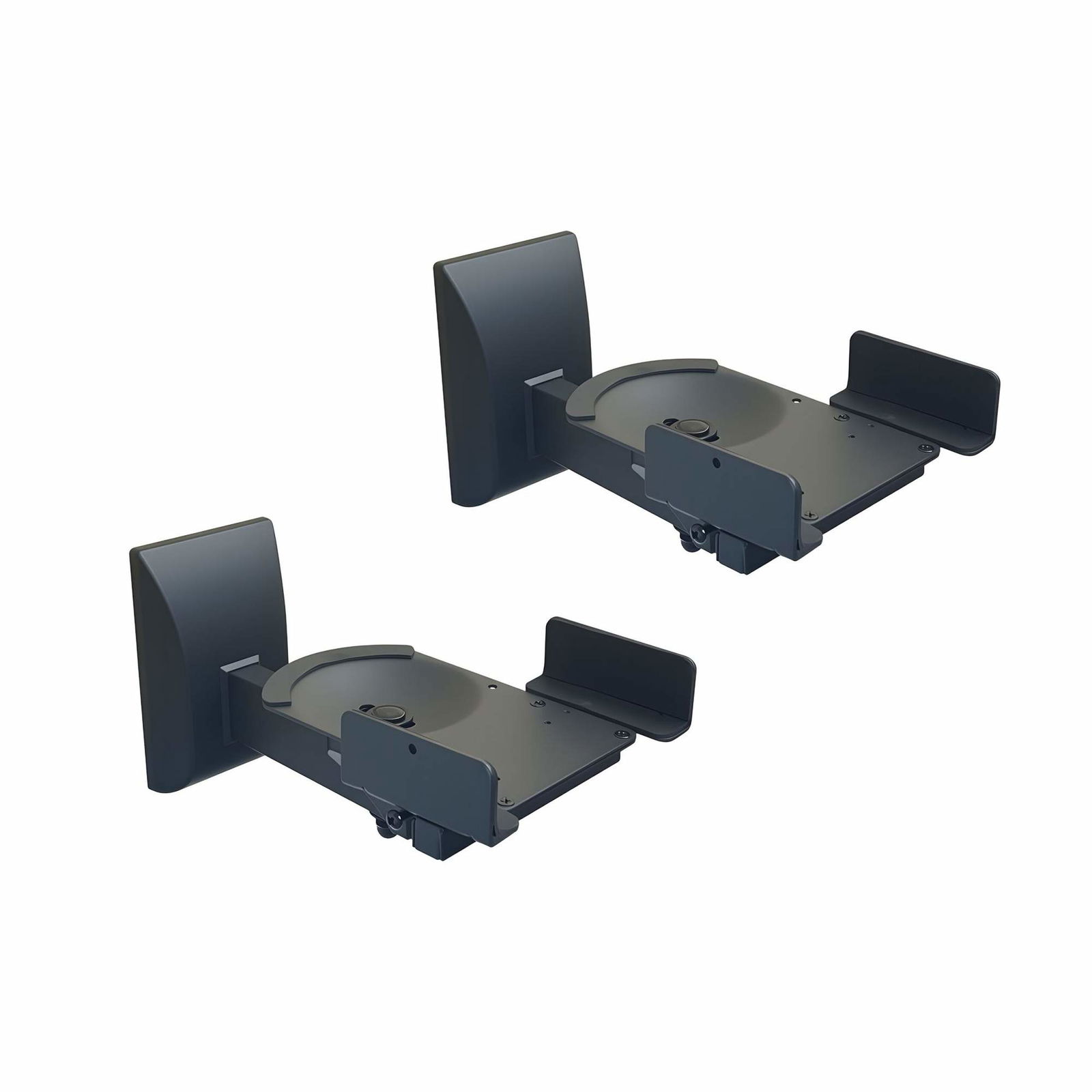 Universella väggfästen för högtalare, vridbara och lutbara, par | Hem & Hobby | Pryloteket