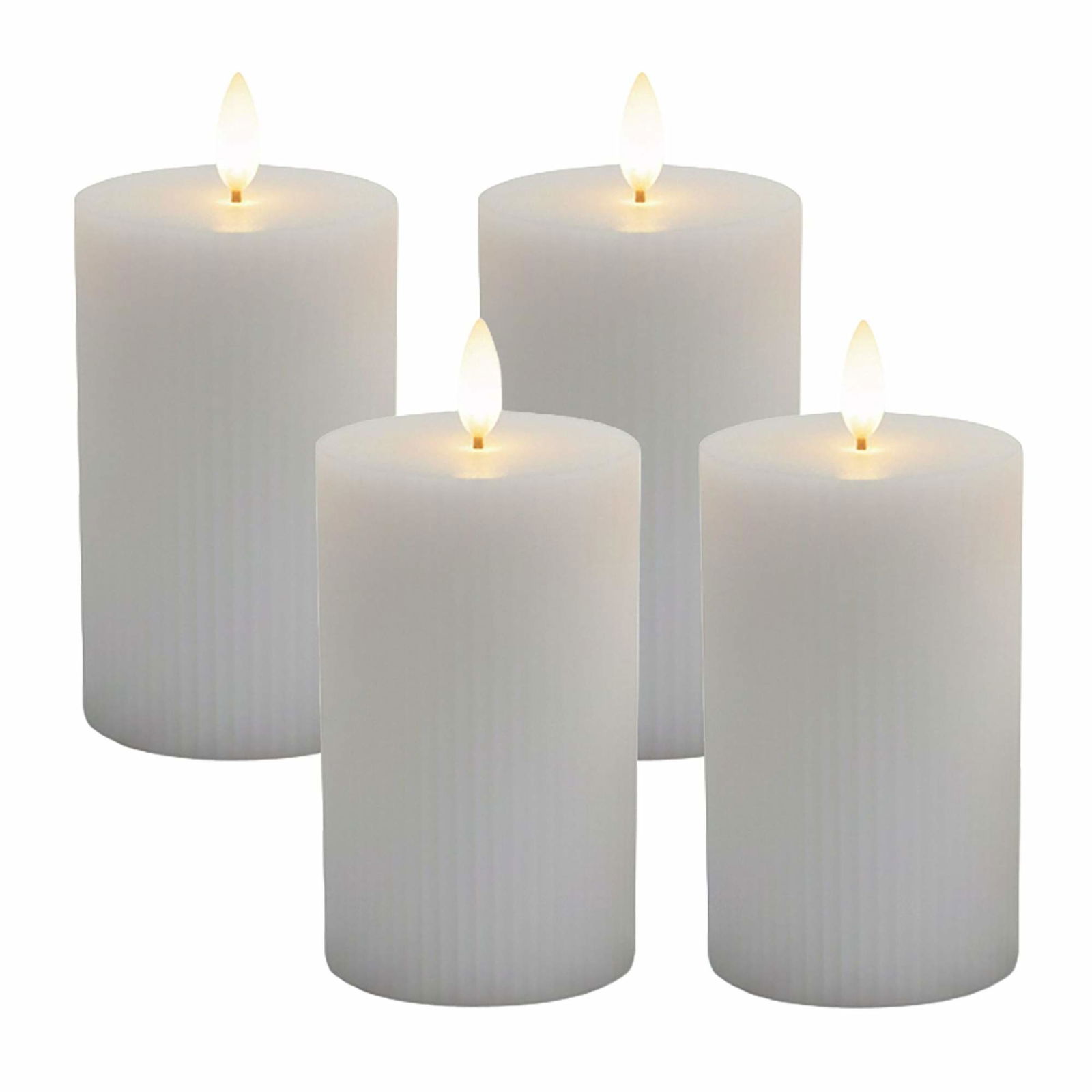 LED vokslys – Flimrende flammeløs, sikker indretning