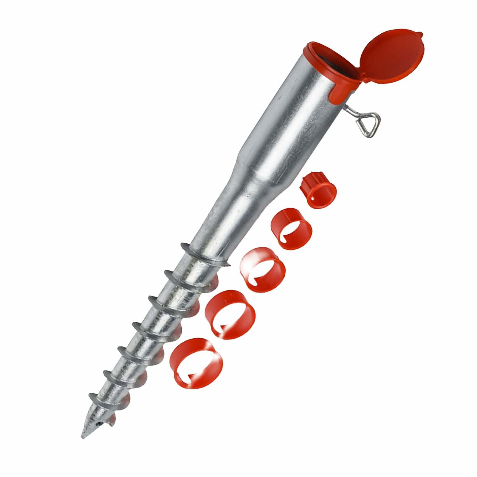 Järnjordsspett för parasoll, 26–65 mm justerbar | Hem & Hobby | Pryloteket