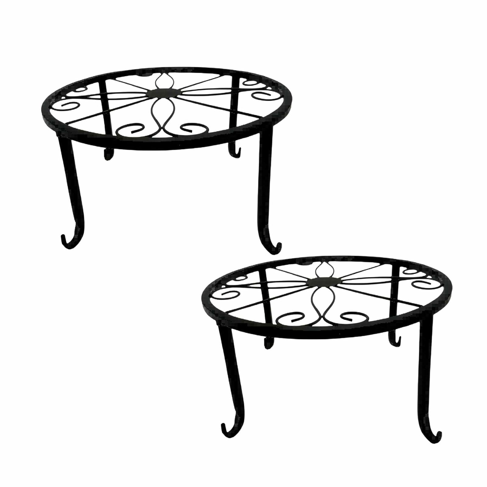 Retro växtställ i järn – set om 2, för inomhus-/utomhusbruk | Hem & Hobby | Pryloteket