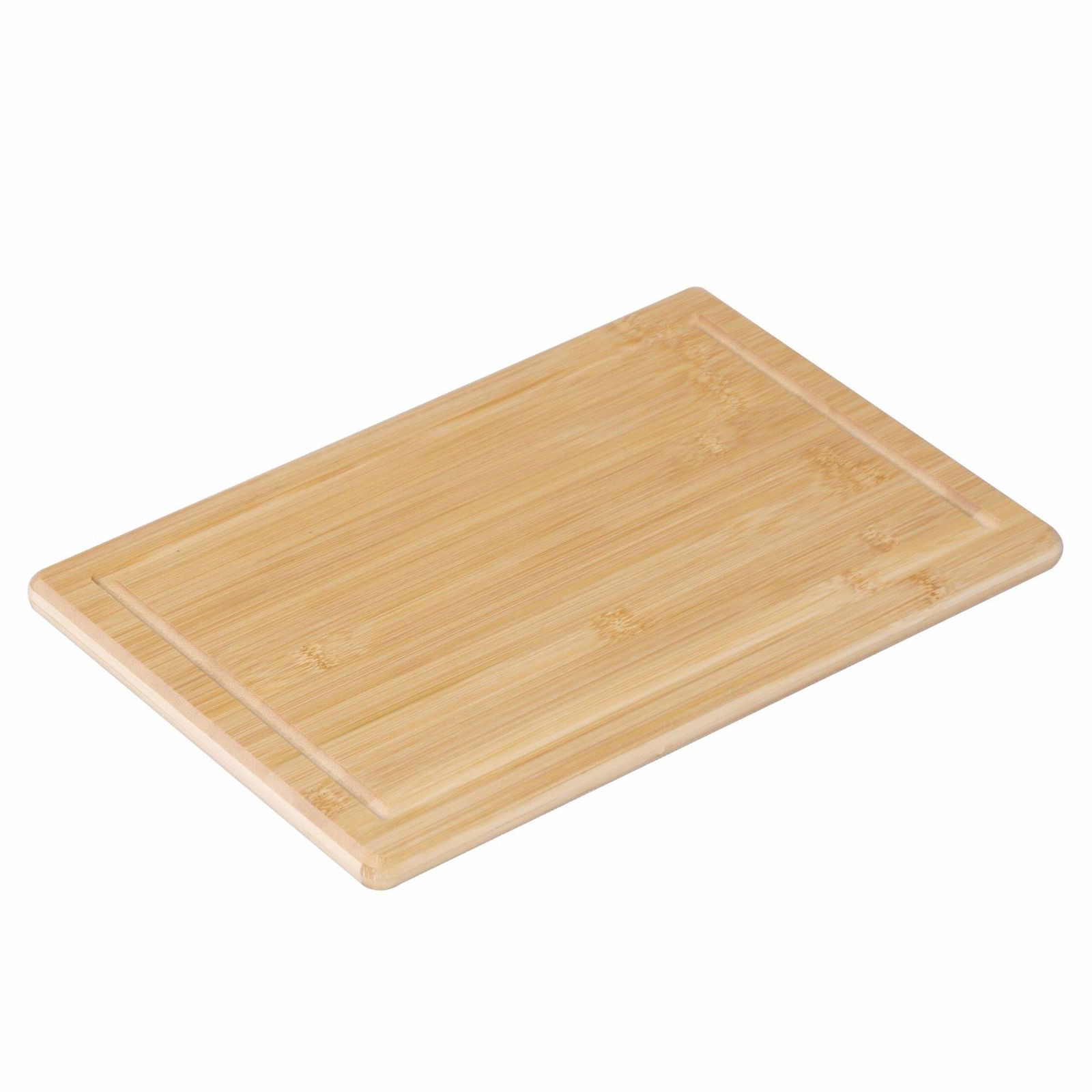 Skärbräda i bambu med saftspår och halkfria fötter | Hem & Hobby | Pryloteket